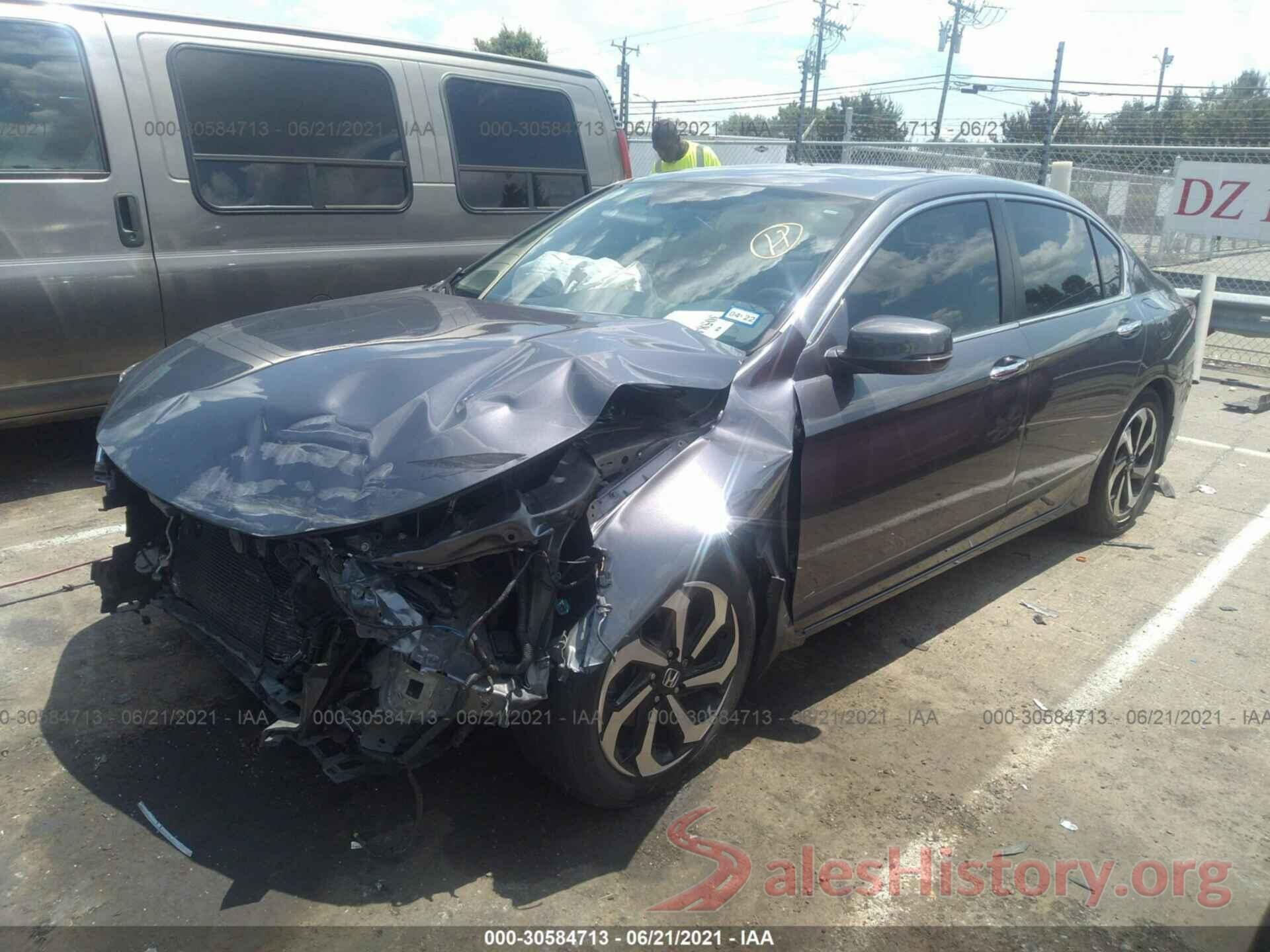 1HGCR2F89GA127590 2016 HONDA ACCORD SEDAN