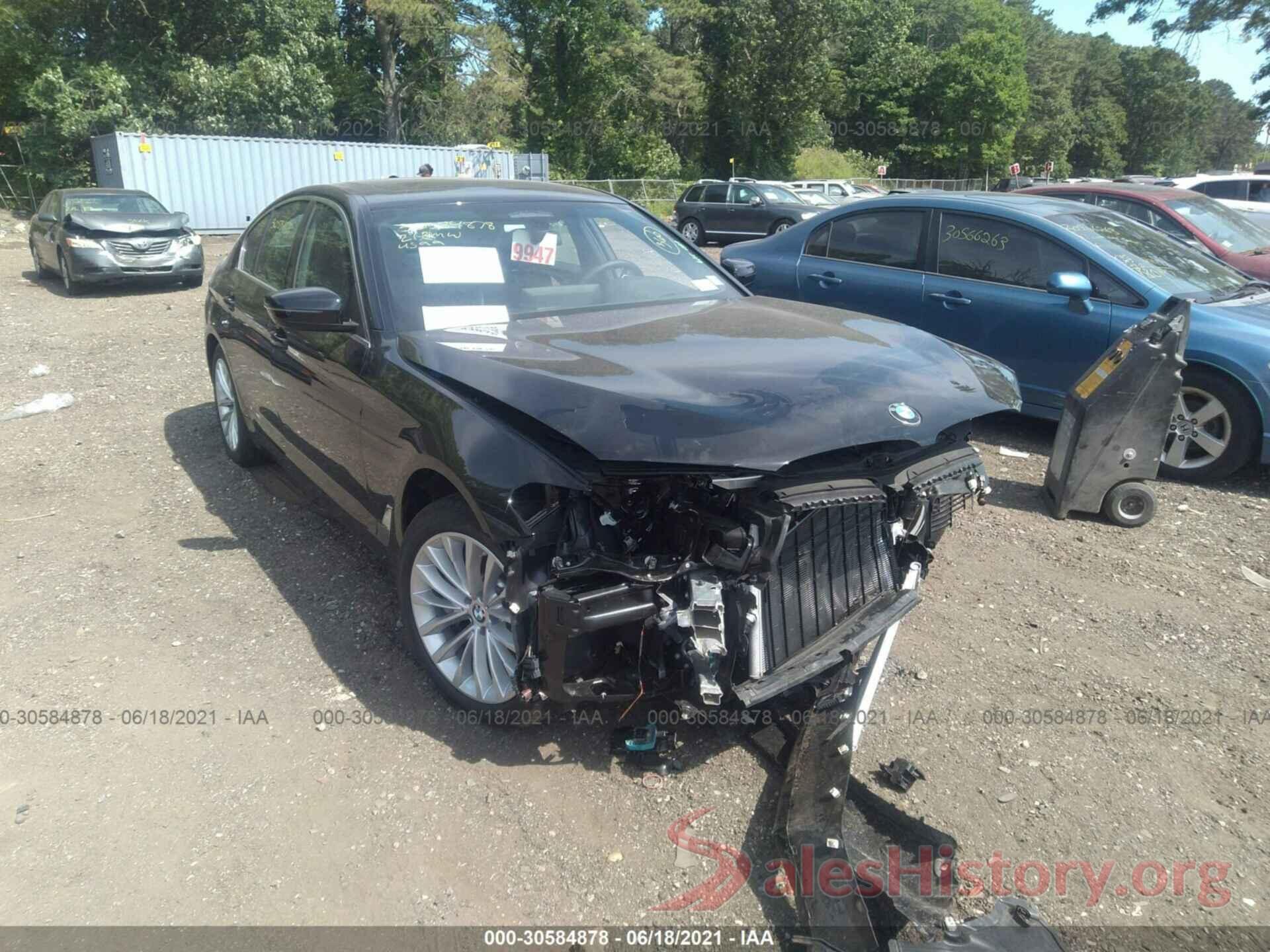 WBA33AG07MCH01431 2021 BMW 5 SERIES