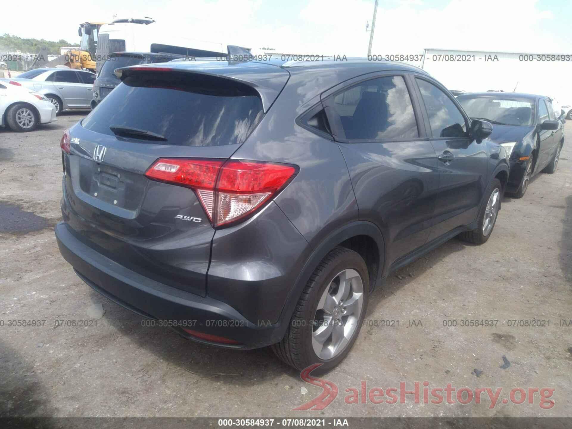 3CZRU6H79GM759537 2016 HONDA HR-V