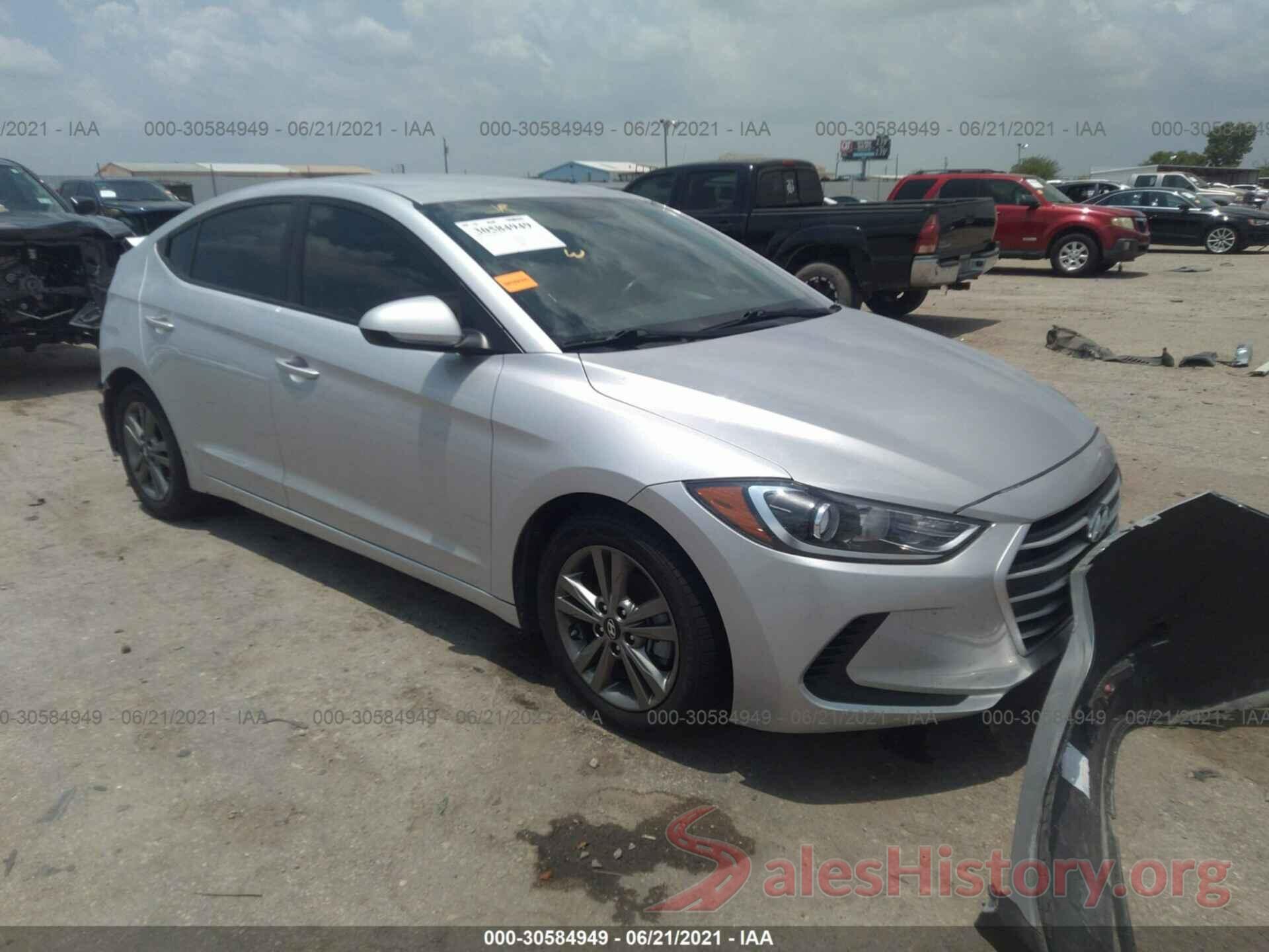 5NPD84LFXHH185822 2017 HYUNDAI ELANTRA