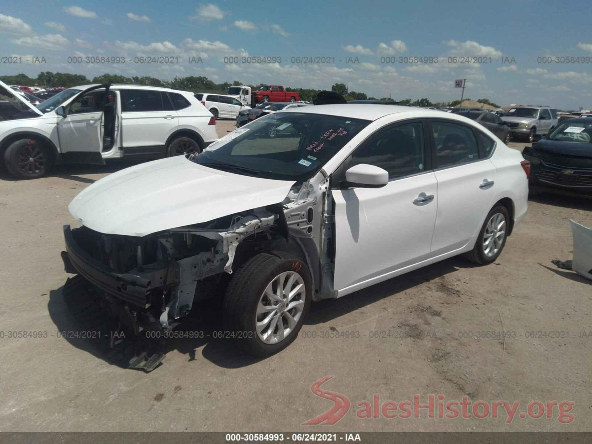 3N1AB7AP0KY265449 2019 NISSAN SENTRA