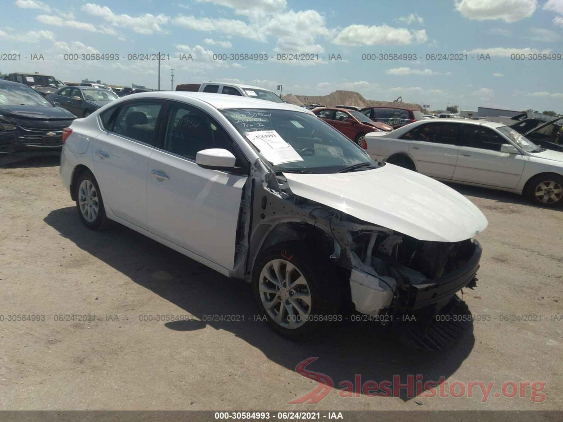 3N1AB7AP0KY265449 2019 NISSAN SENTRA