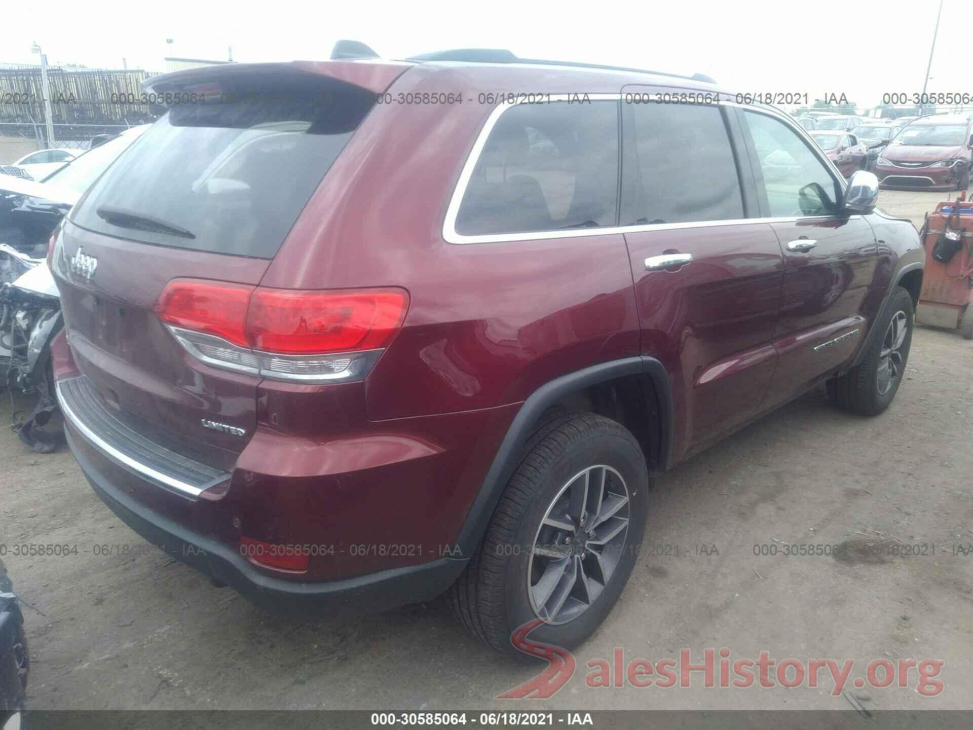 1C4RJFBG8KC553062 2019 JEEP GRAND CHEROKEE