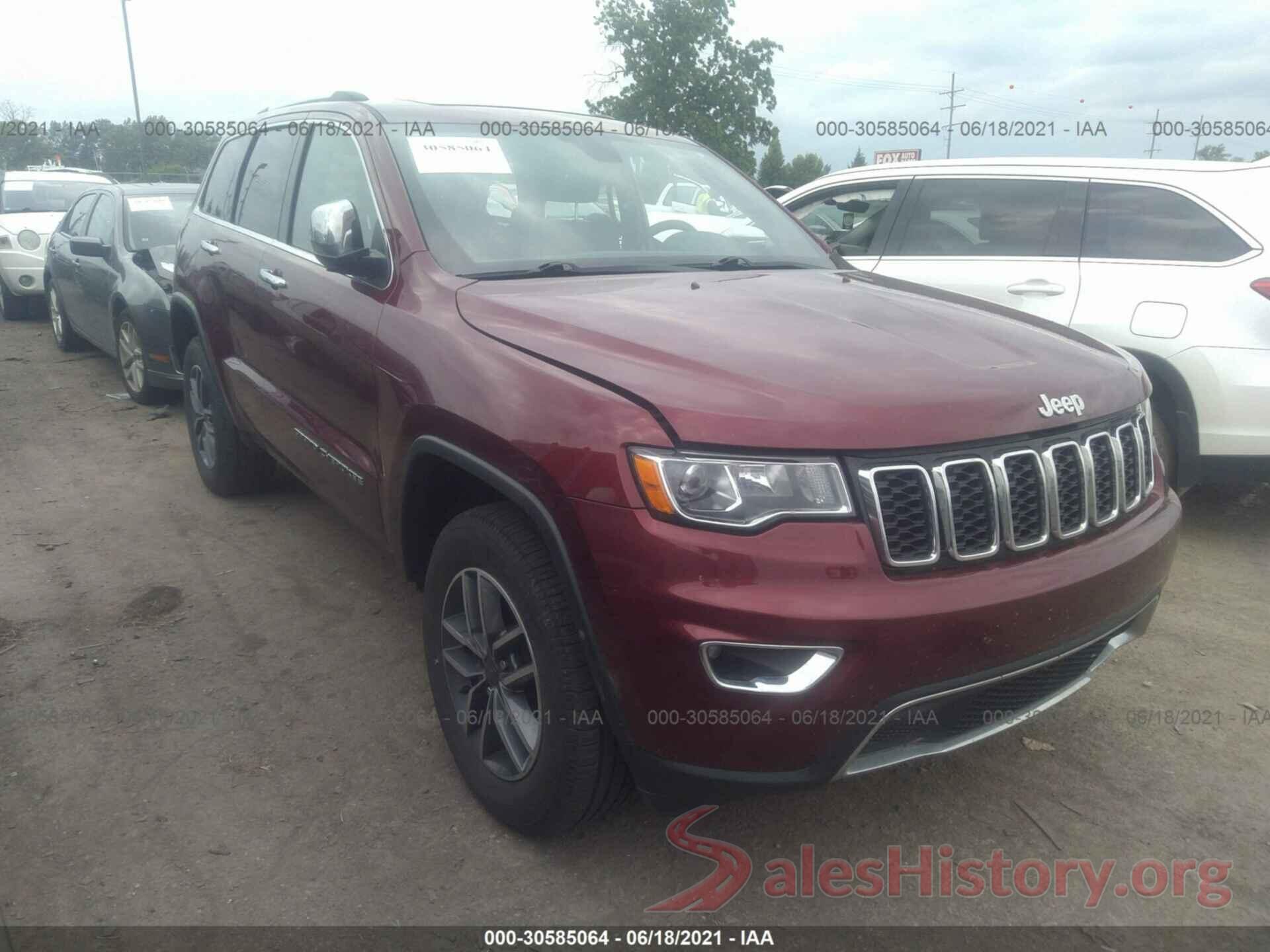 1C4RJFBG8KC553062 2019 JEEP GRAND CHEROKEE