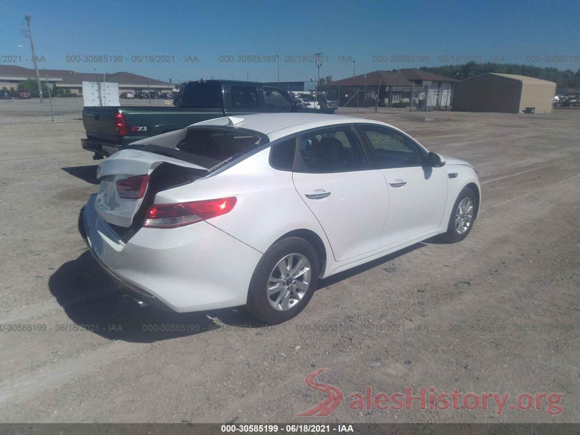 KNAGT4L34G5077175 2016 KIA OPTIMA