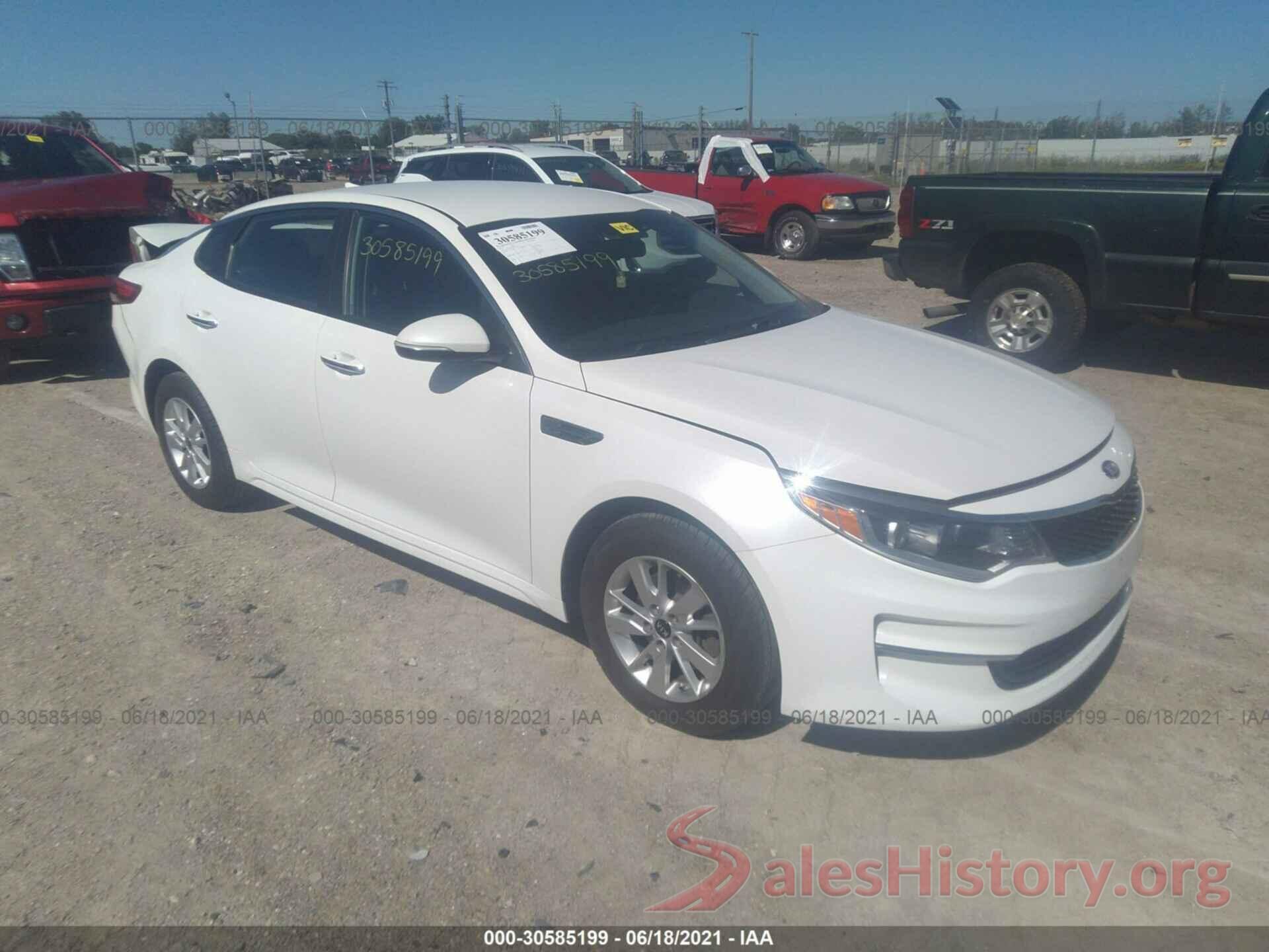 KNAGT4L34G5077175 2016 KIA OPTIMA