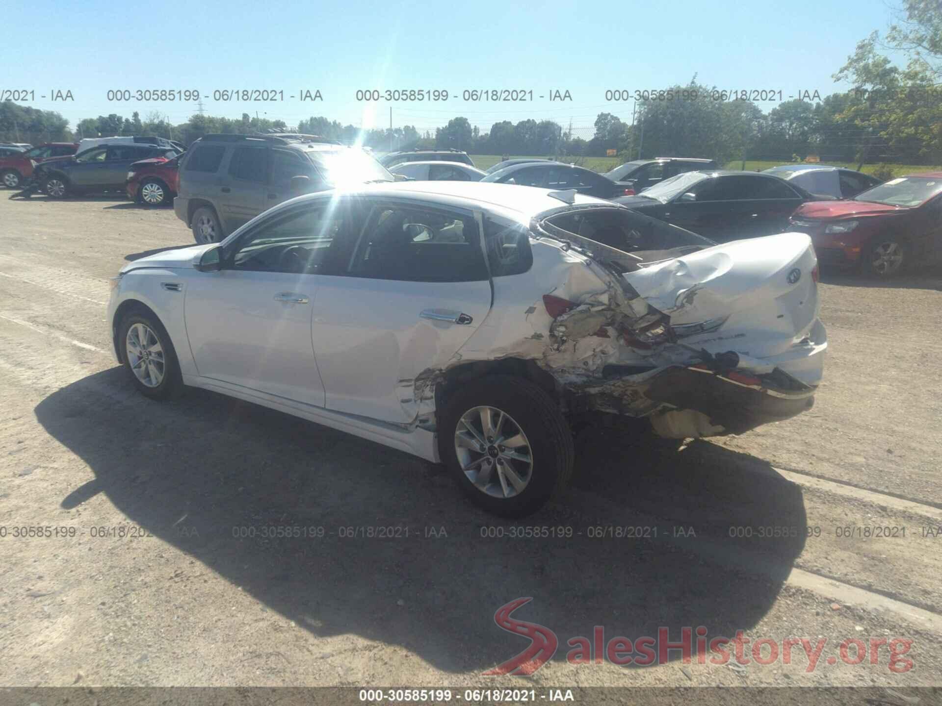 KNAGT4L34G5077175 2016 KIA OPTIMA