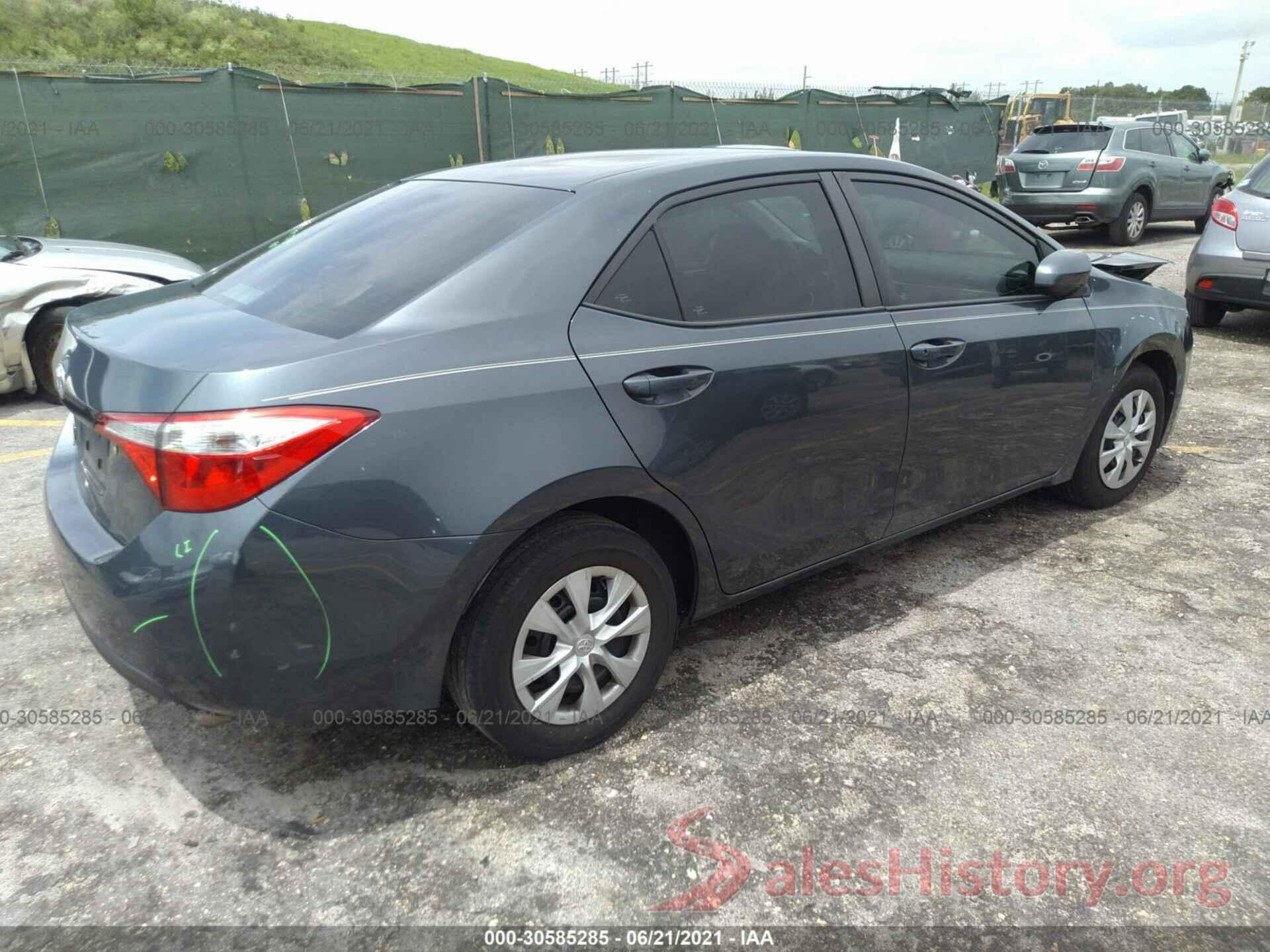 5YFBURHE7GP423899 2016 TOYOTA COROLLA