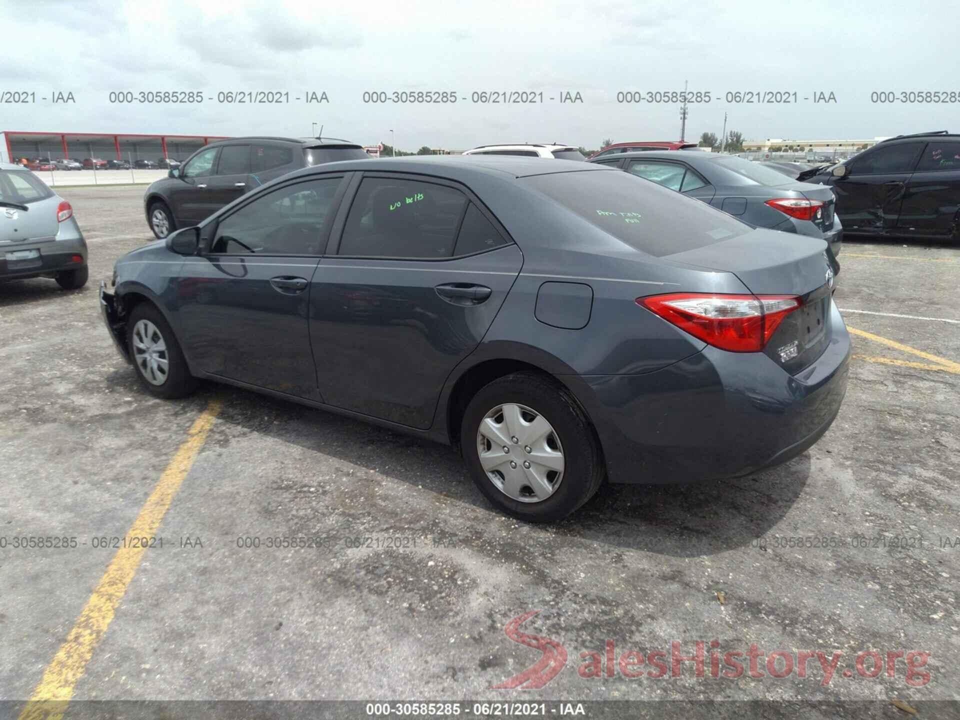 5YFBURHE7GP423899 2016 TOYOTA COROLLA