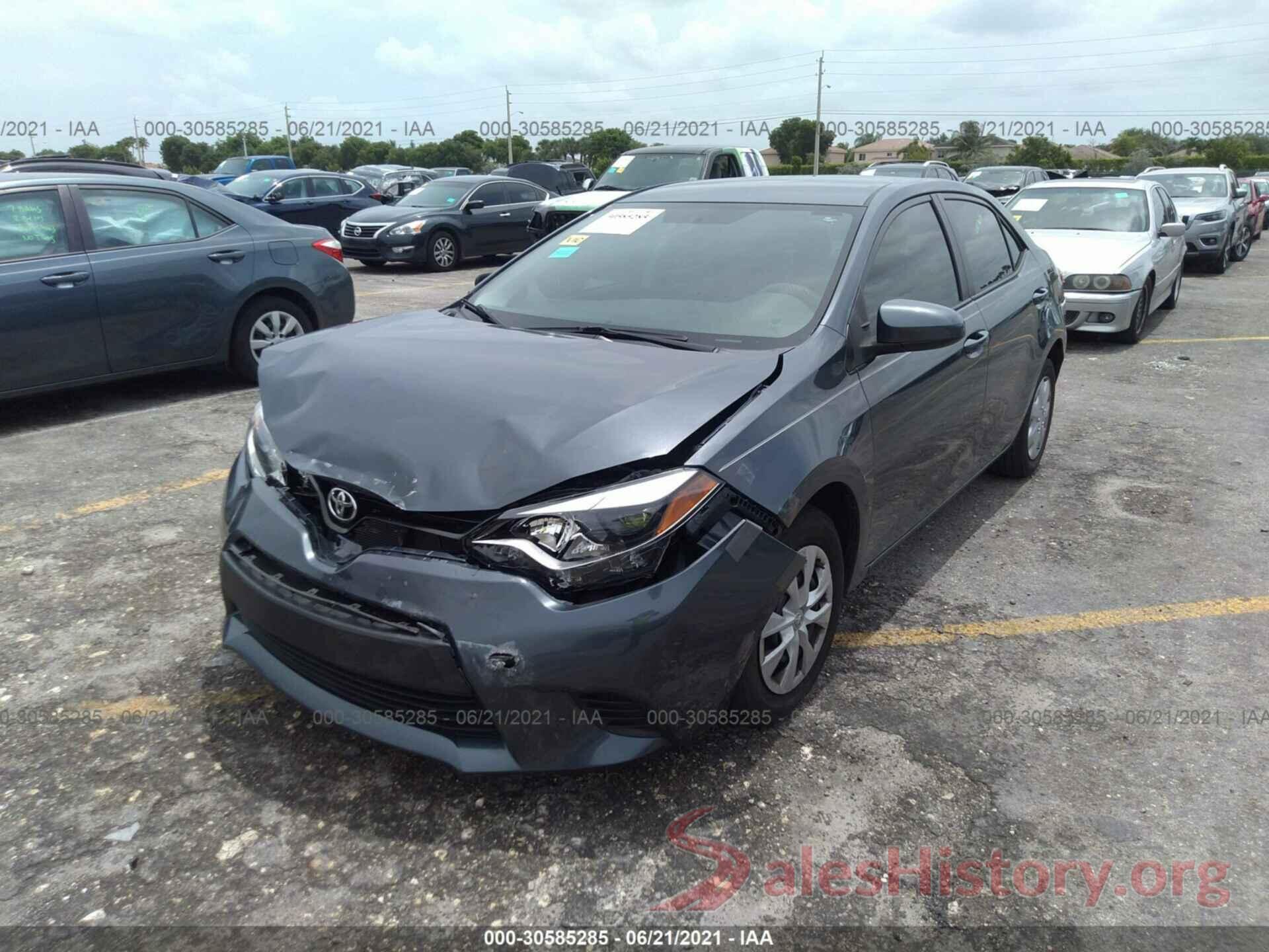 5YFBURHE7GP423899 2016 TOYOTA COROLLA