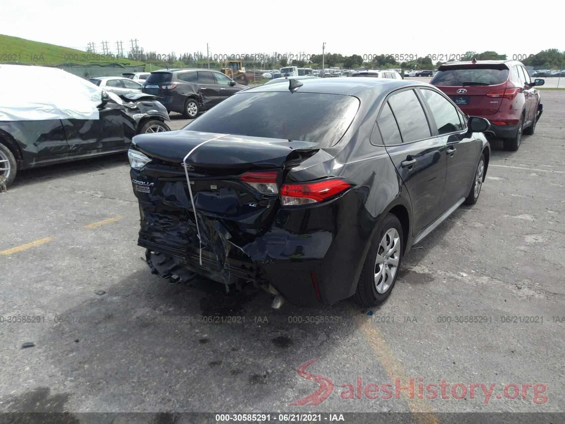 5YFEPRAE2LP128055 2020 TOYOTA COROLLA