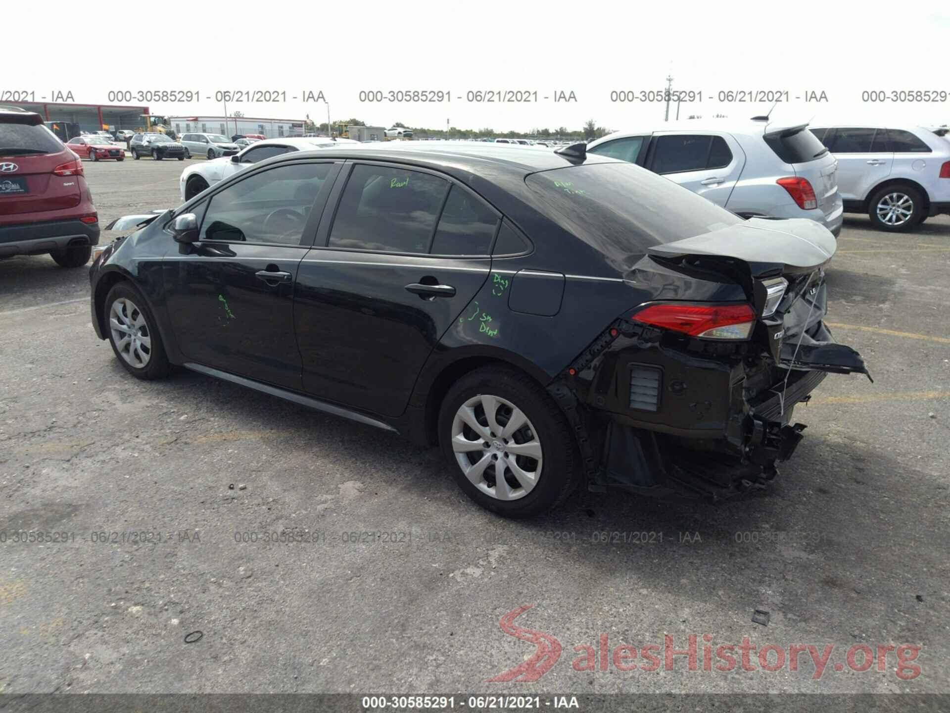 5YFEPRAE2LP128055 2020 TOYOTA COROLLA