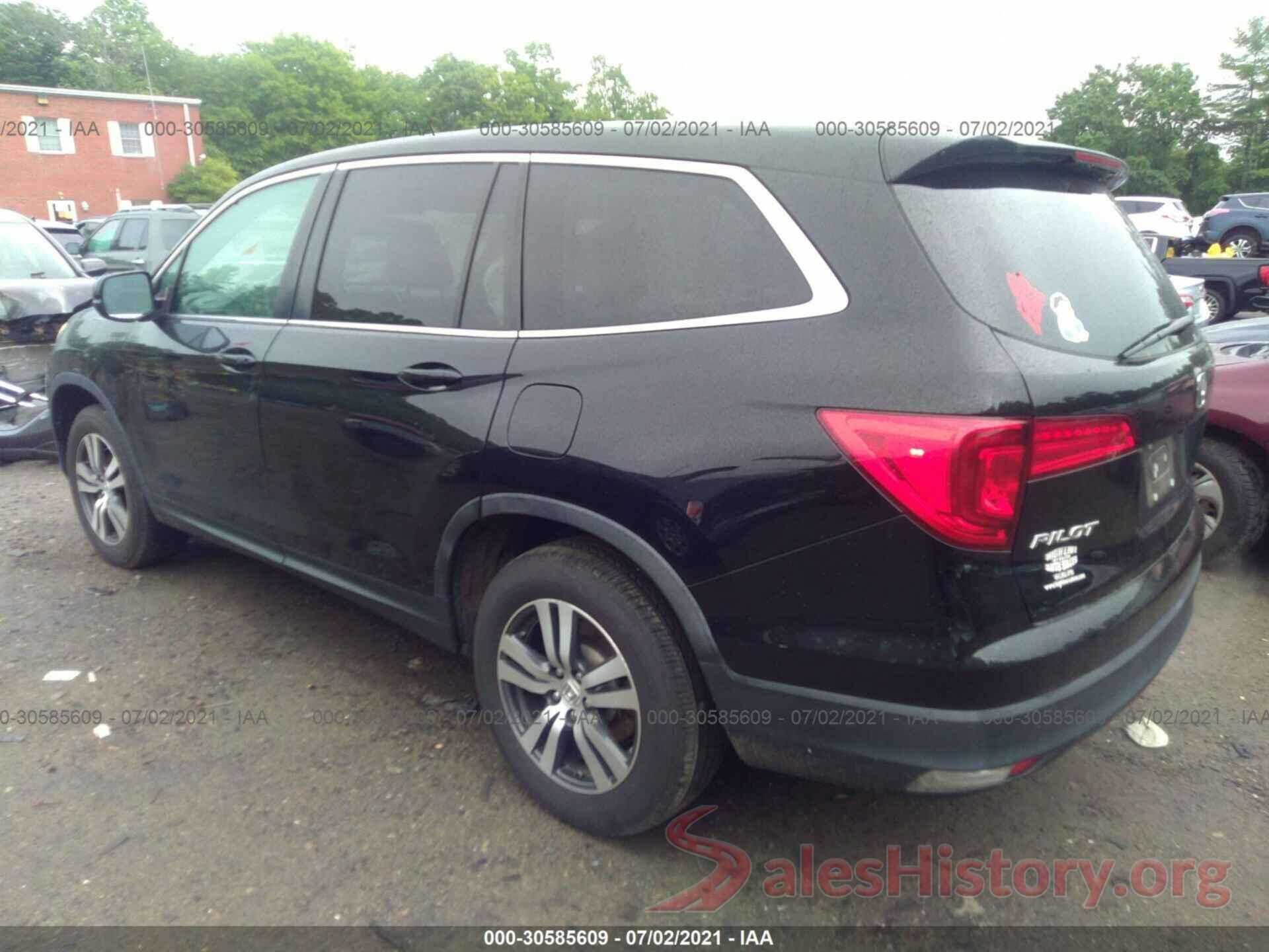 5FNYF6H58GB090580 2016 HONDA PILOT