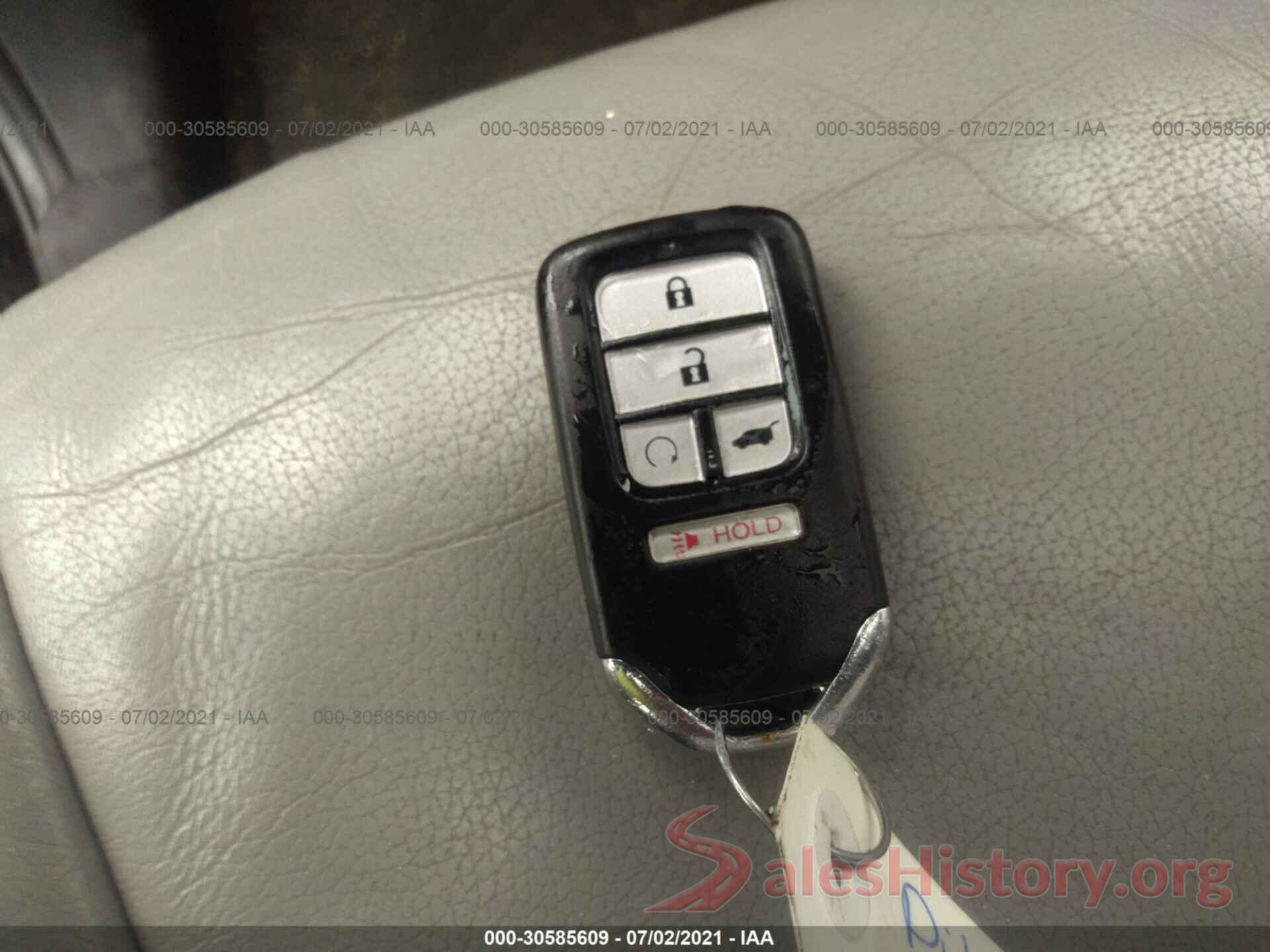 5FNYF6H58GB090580 2016 HONDA PILOT