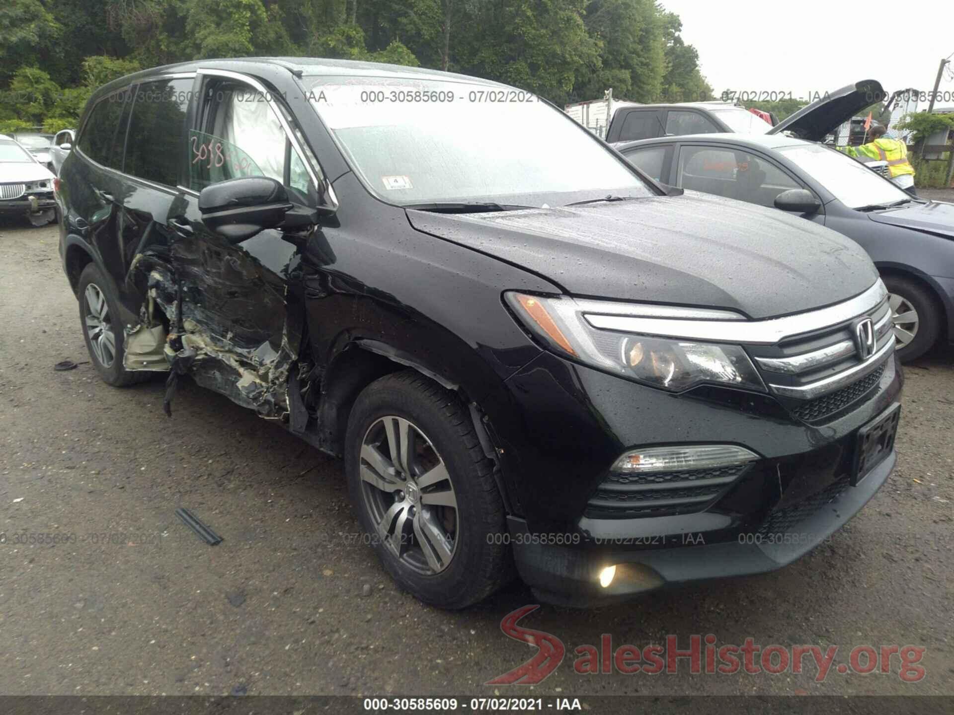 5FNYF6H58GB090580 2016 HONDA PILOT