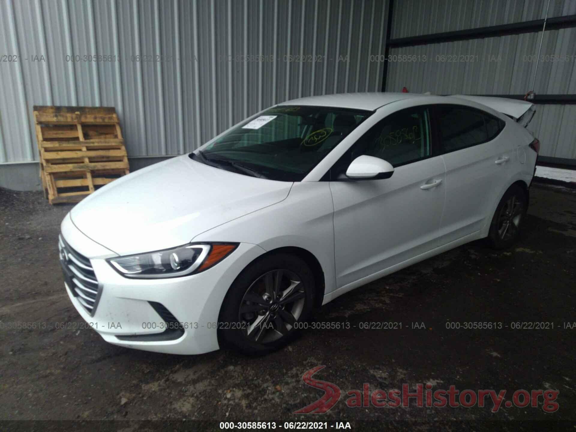 5NPD84LF4HH031333 2017 HYUNDAI ELANTRA