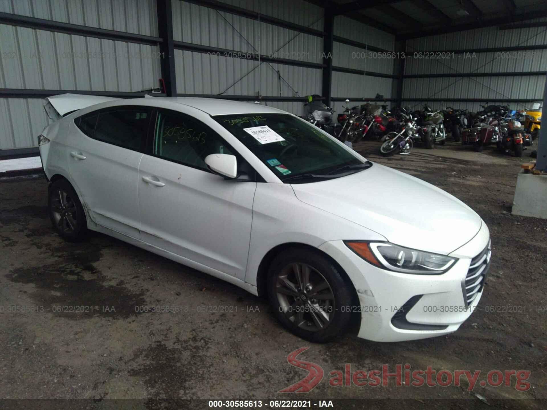 5NPD84LF4HH031333 2017 HYUNDAI ELANTRA