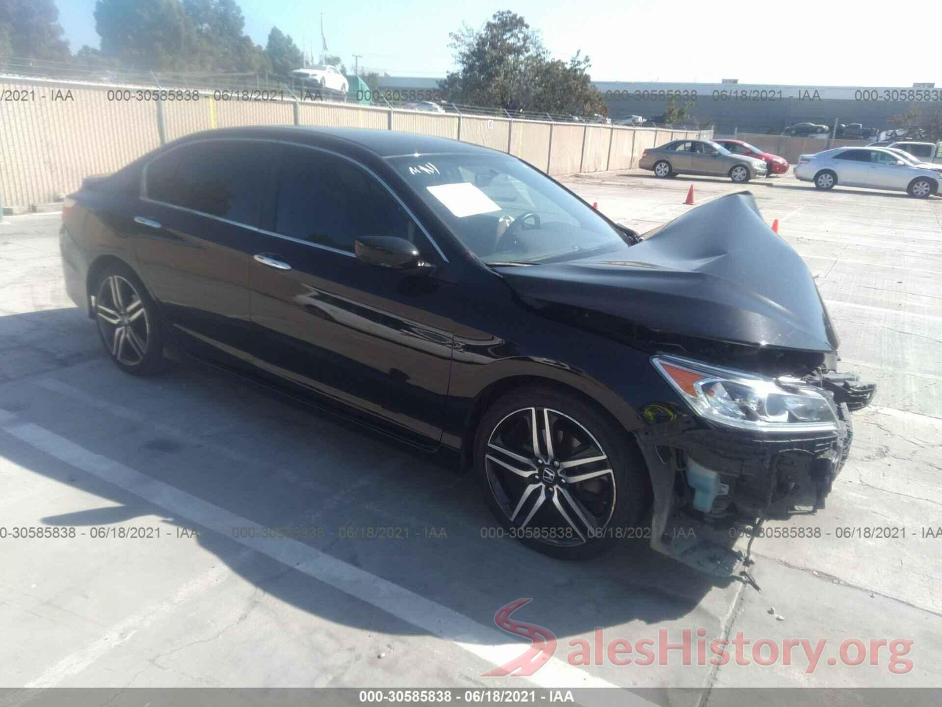 1HGCR2F54HA307311 2017 HONDA ACCORD SEDAN