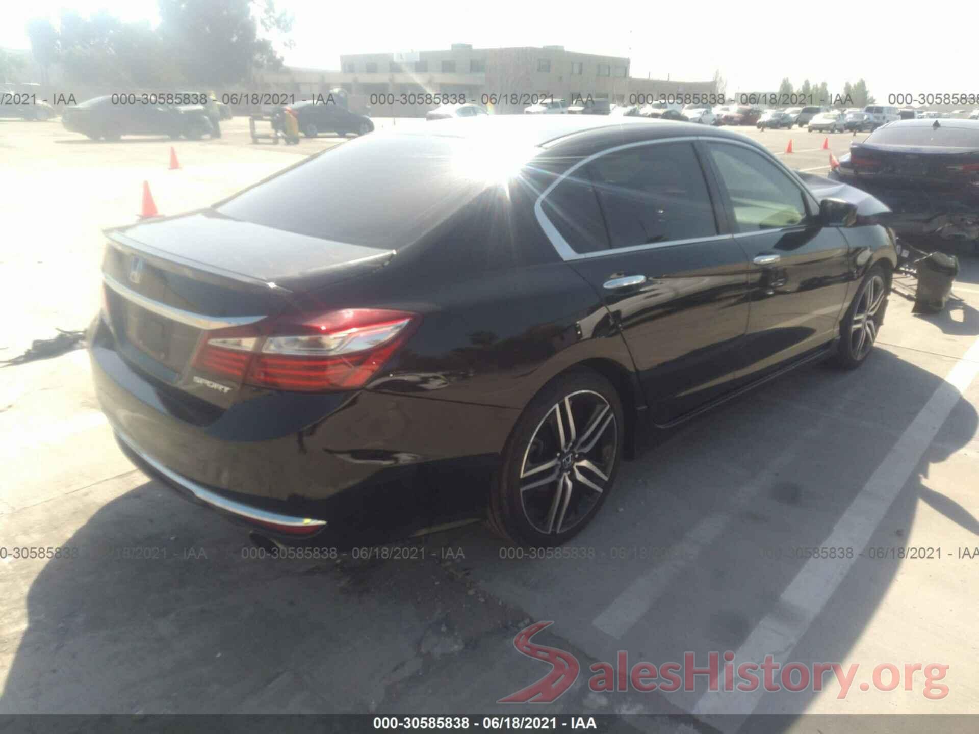 1HGCR2F54HA307311 2017 HONDA ACCORD SEDAN