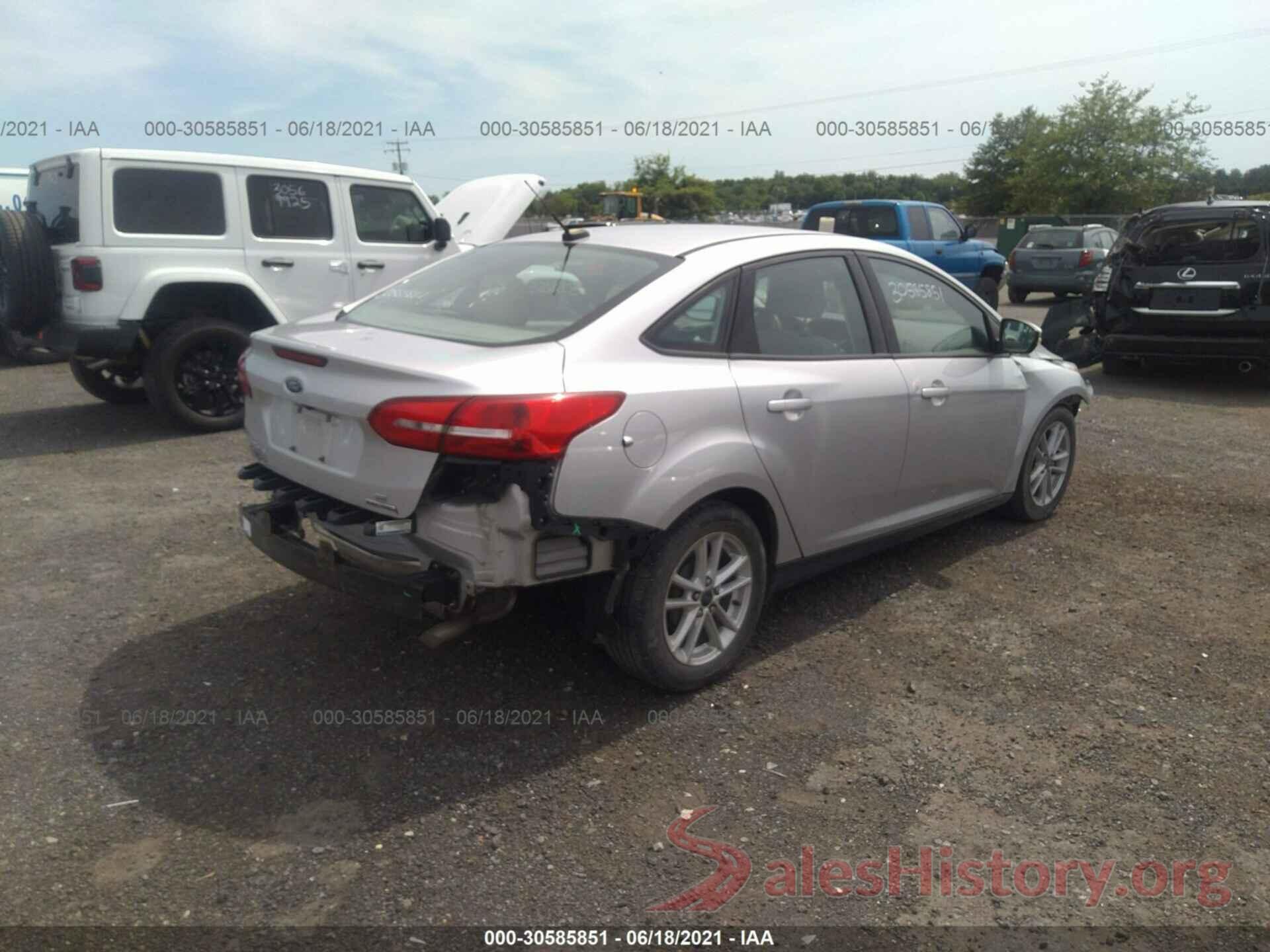 1FADP3F25GL280312 2016 FORD FOCUS