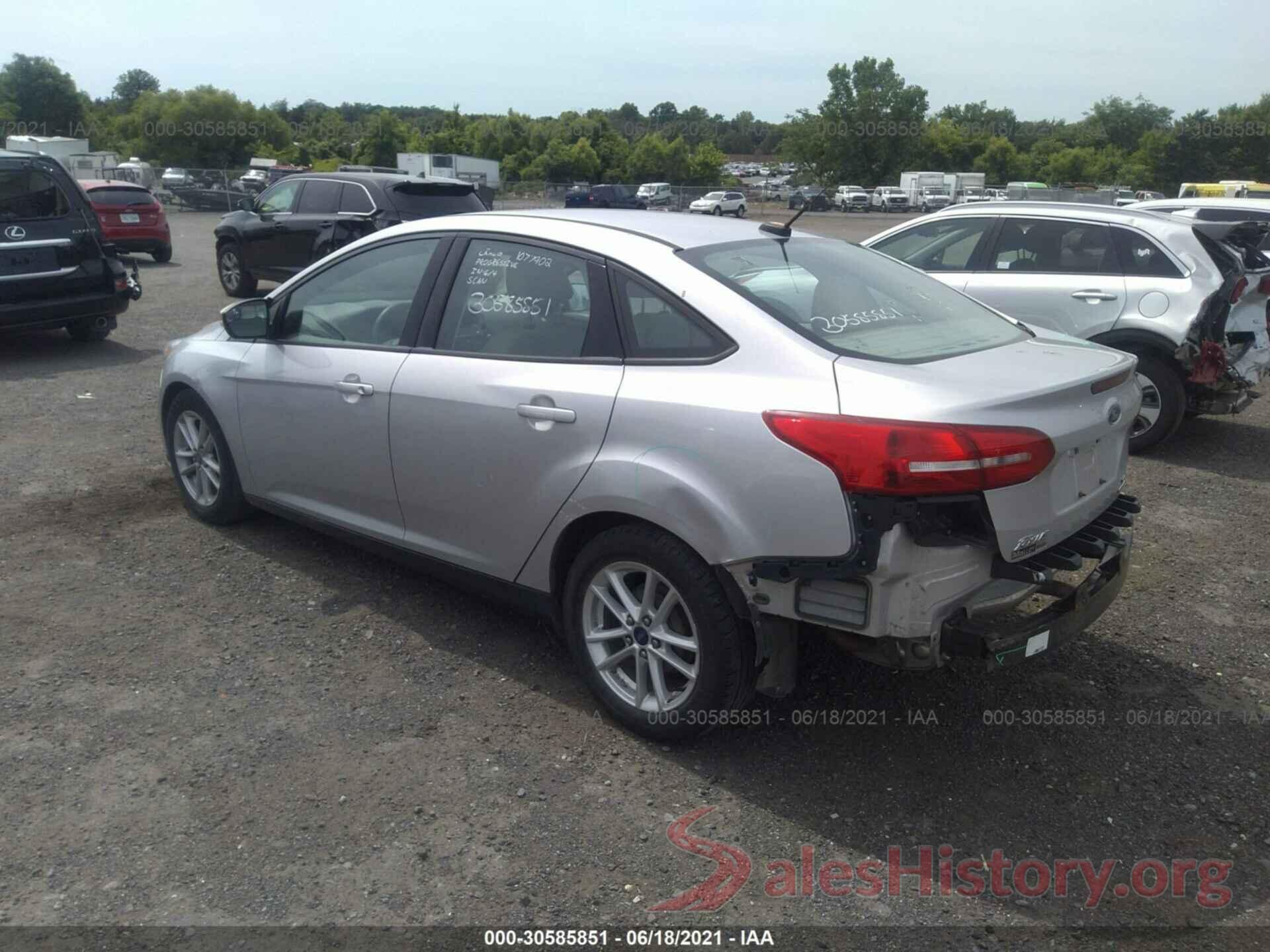 1FADP3F25GL280312 2016 FORD FOCUS