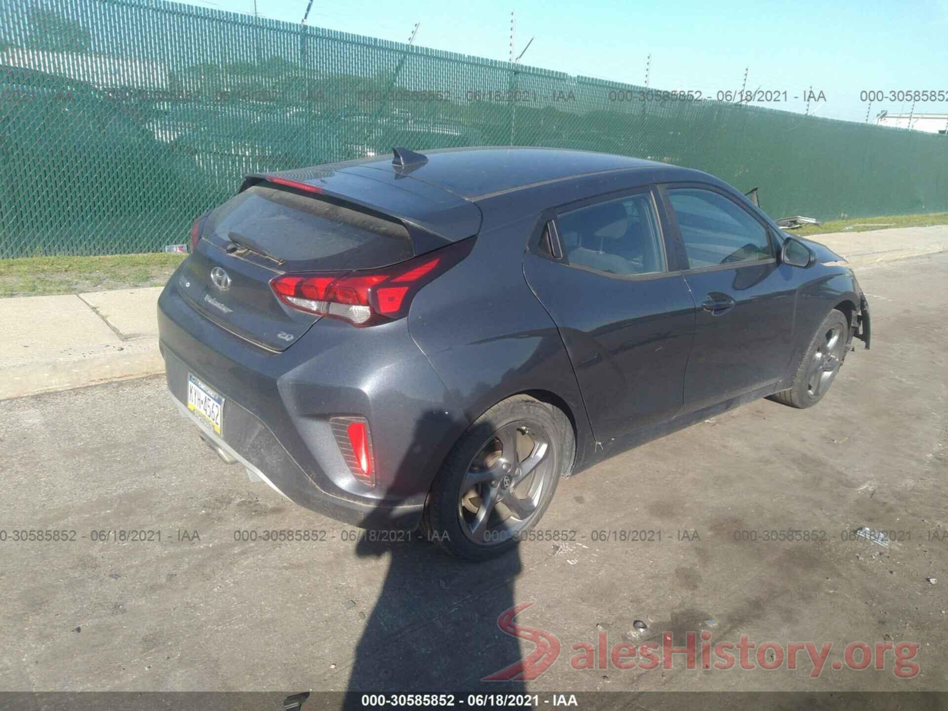 KMHTG6AF8KU009552 2019 HYUNDAI VELOSTER