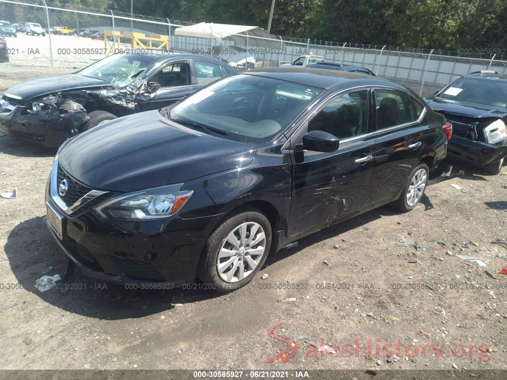 3N1AB7AP4KY398246 2019 NISSAN SENTRA