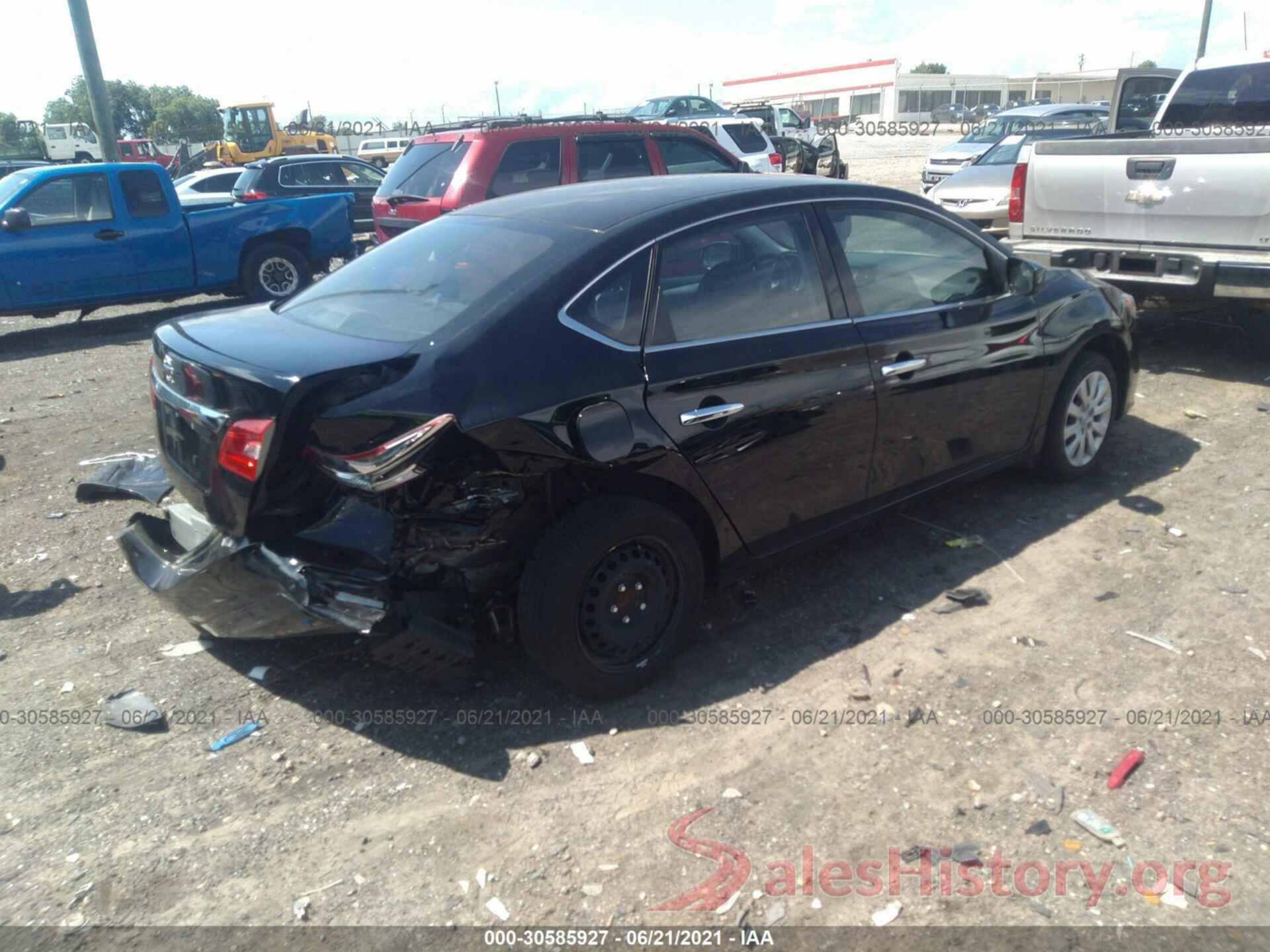 3N1AB7AP4KY398246 2019 NISSAN SENTRA