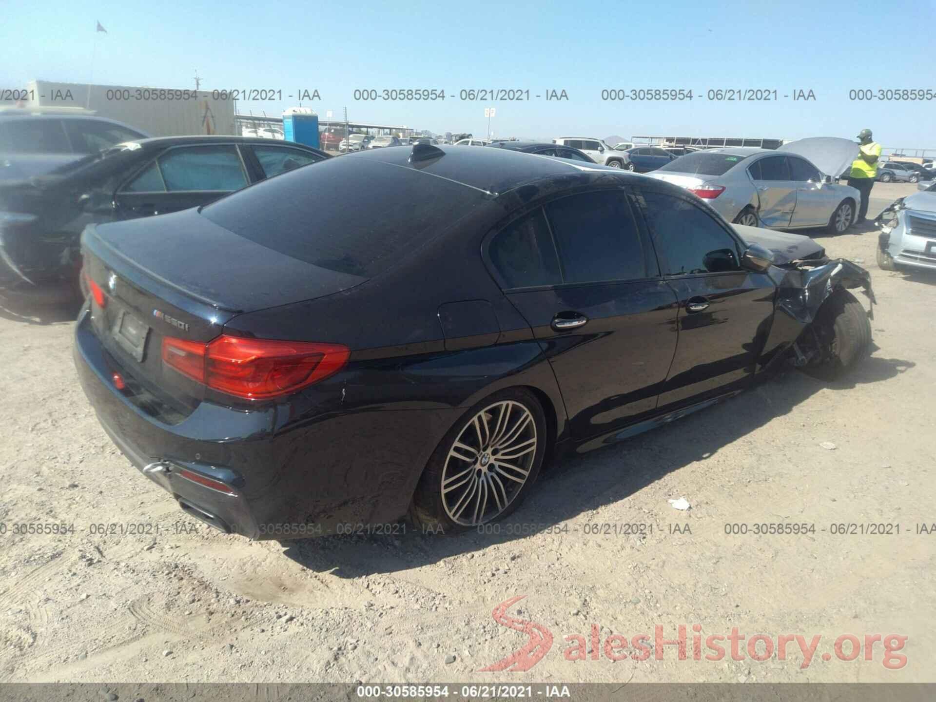 WBAJB9C50JB034940 2018 BMW 5 SERIES