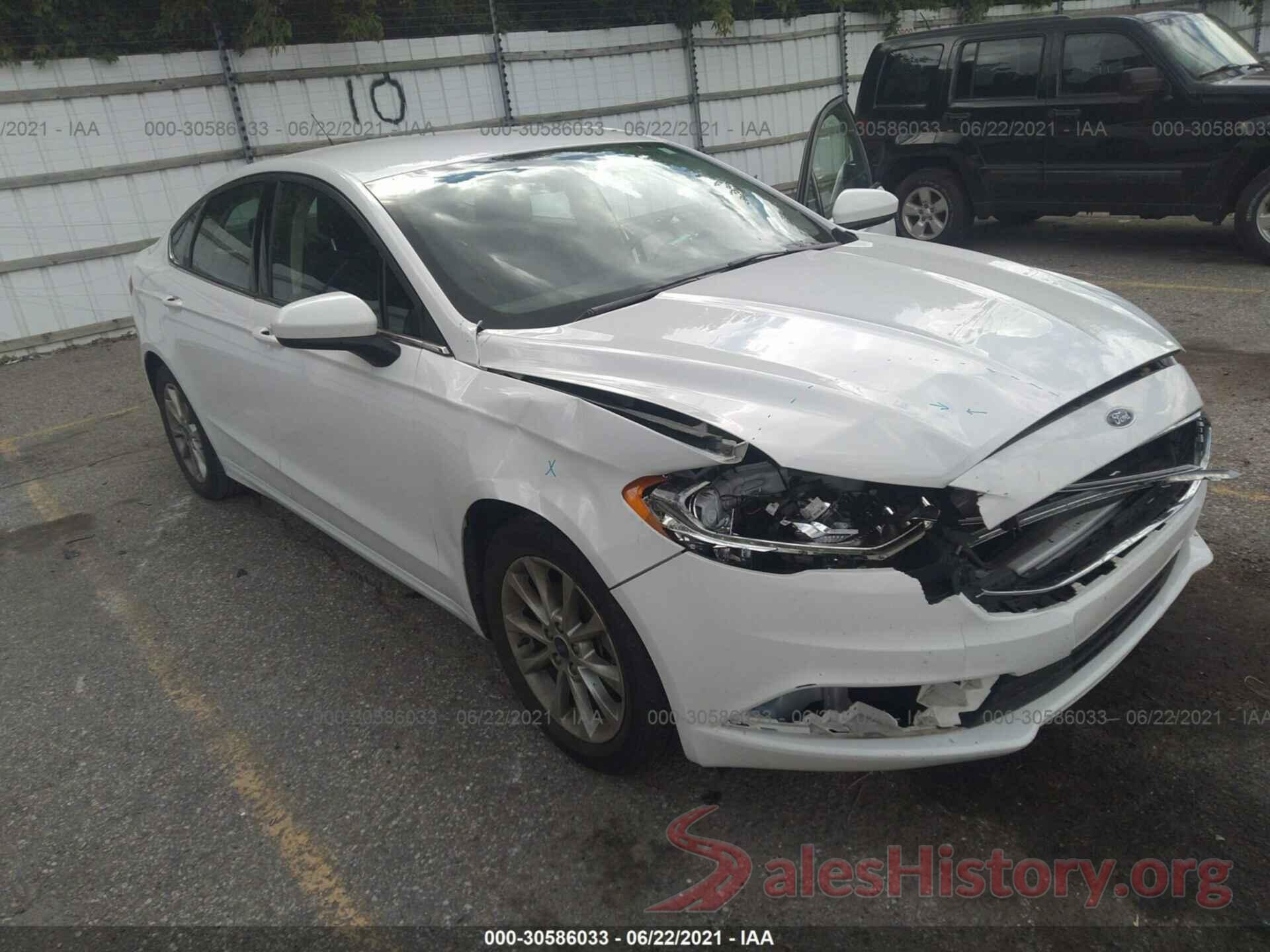 3FA6P0H70HR168309 2017 FORD FUSION