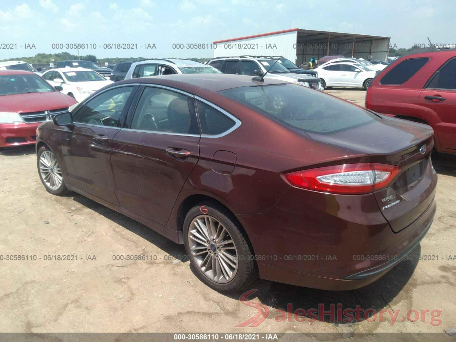 3FA6P0HDXGR186367 2016 FORD FUSION