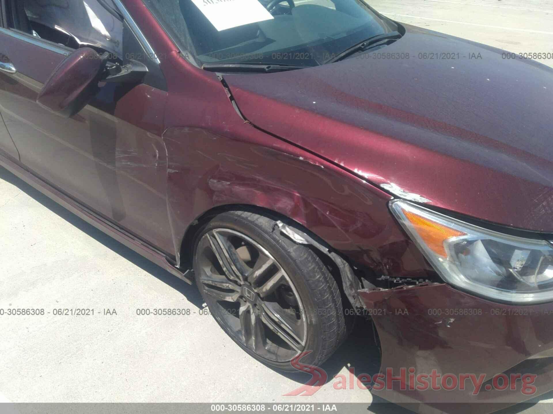 1HGCR2F13HA067813 2017 HONDA ACCORD SEDAN