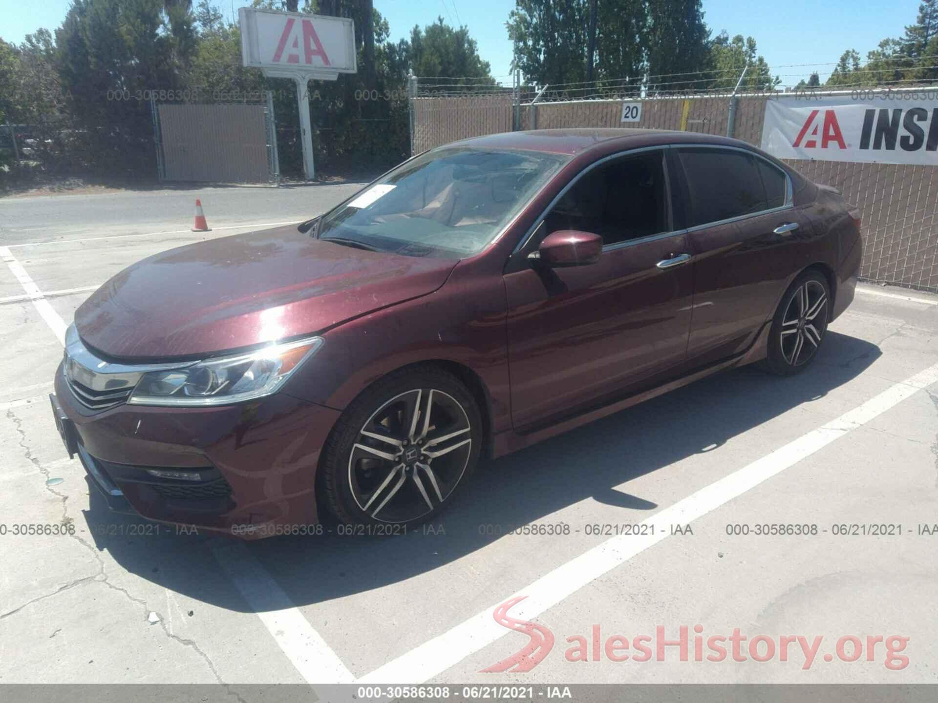 1HGCR2F13HA067813 2017 HONDA ACCORD SEDAN