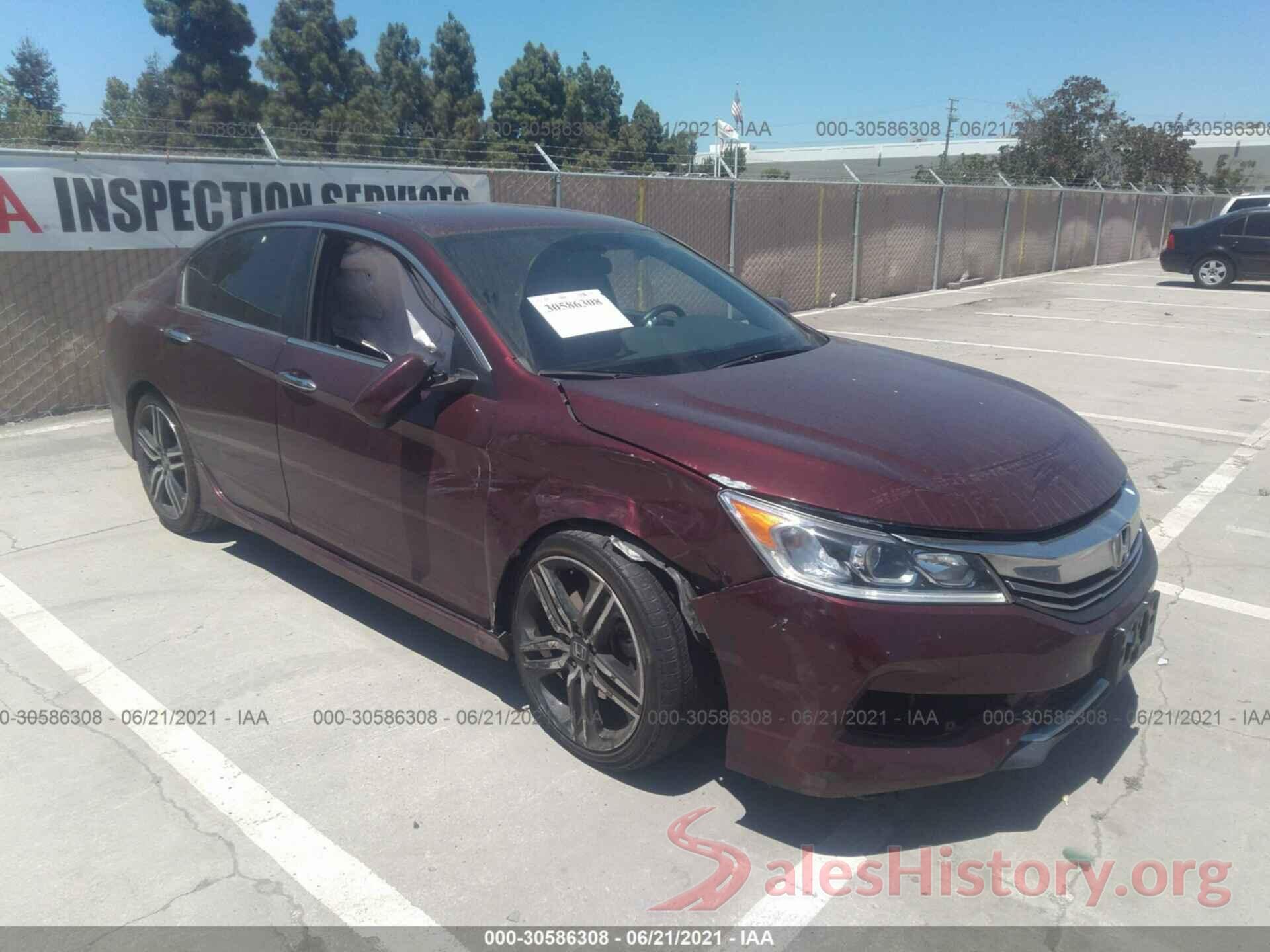 1HGCR2F13HA067813 2017 HONDA ACCORD SEDAN