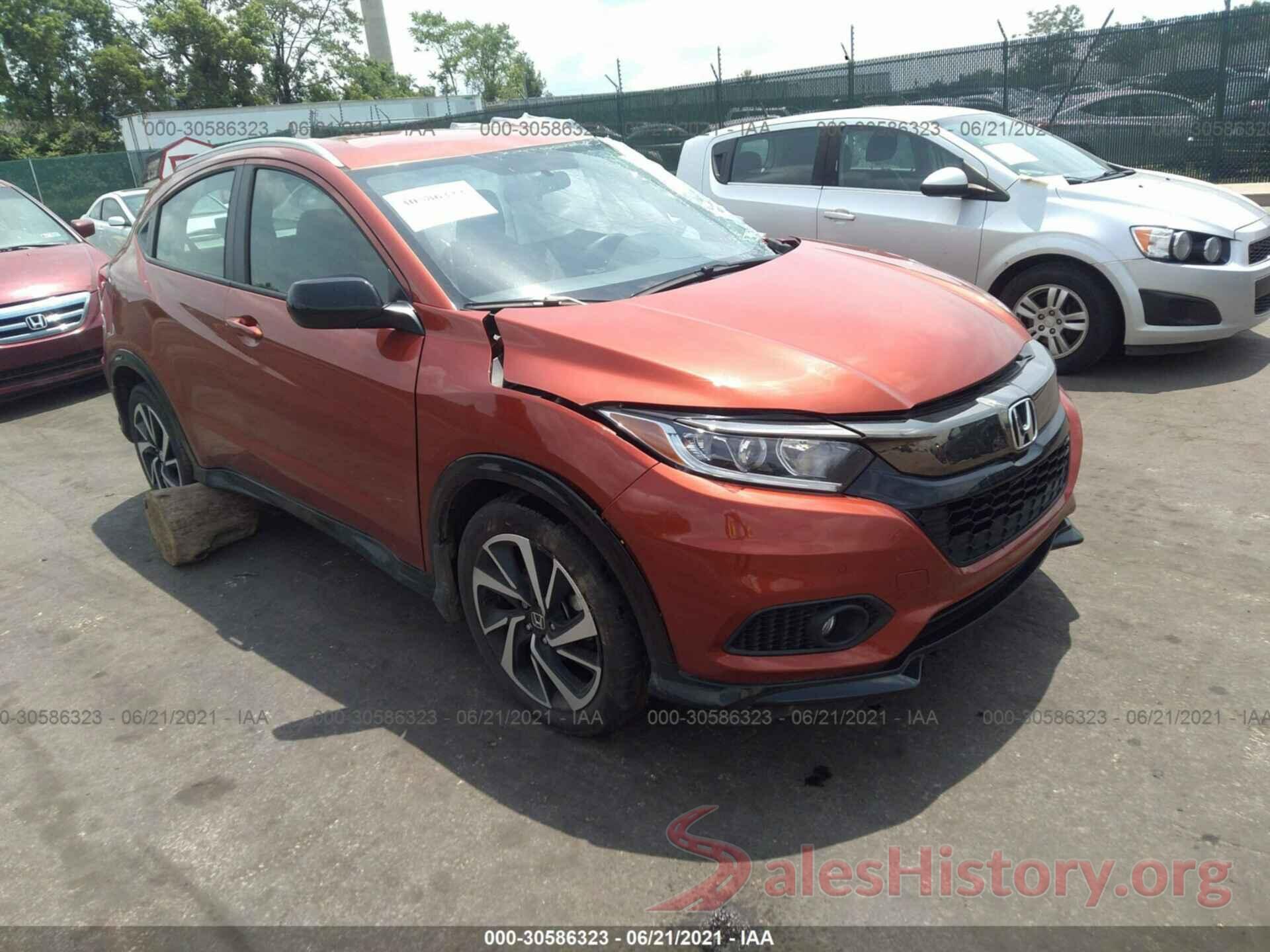 3CZRU6H14KG704237 2019 HONDA HR-V