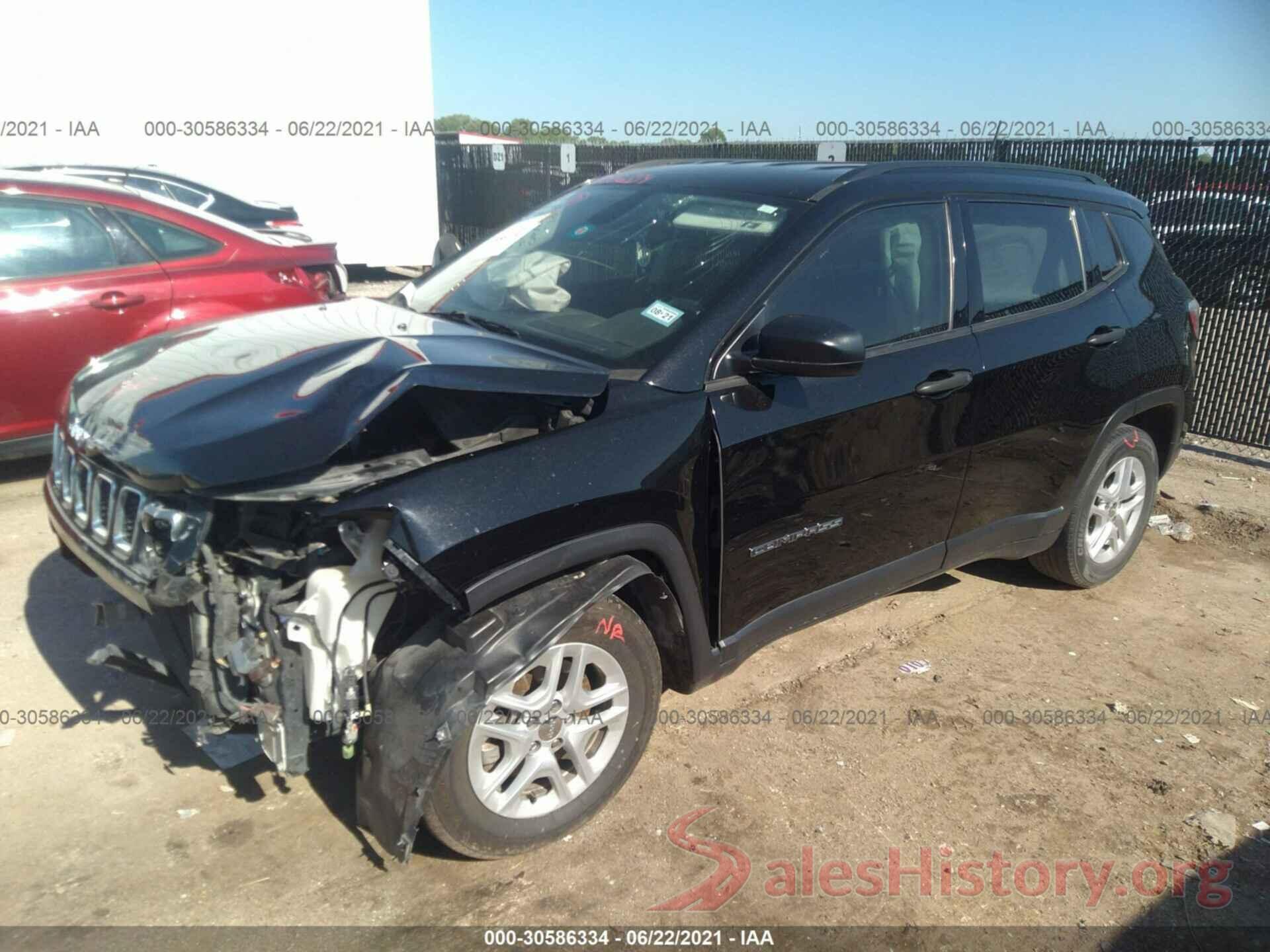 3C4NJCAB3HT597924 2017 JEEP COMPASS