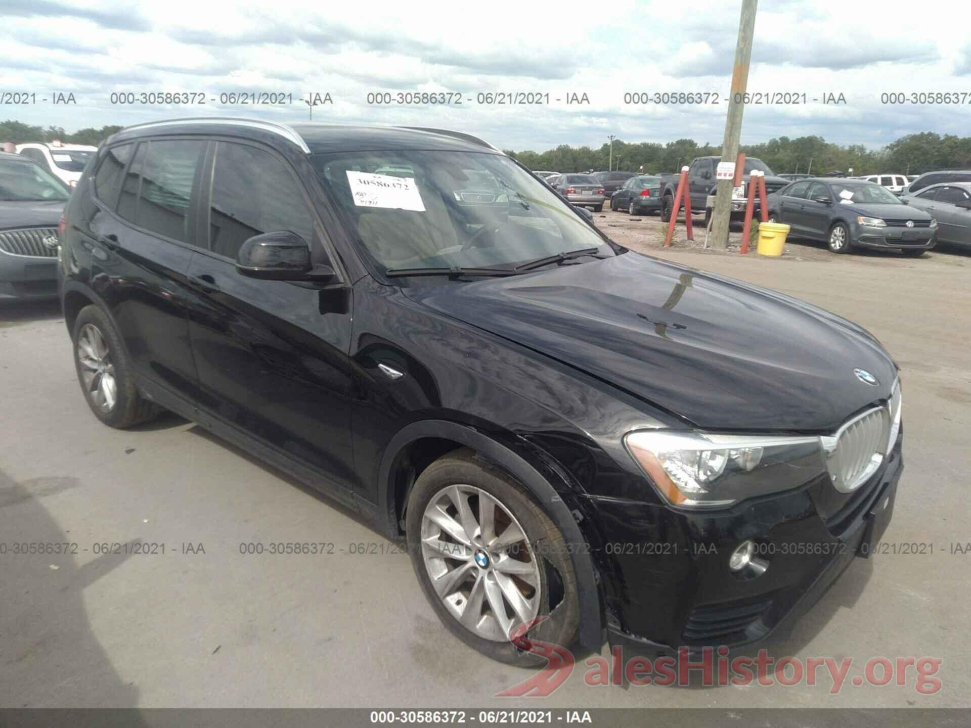 5UXWX9C54G0D71577 2016 BMW X3