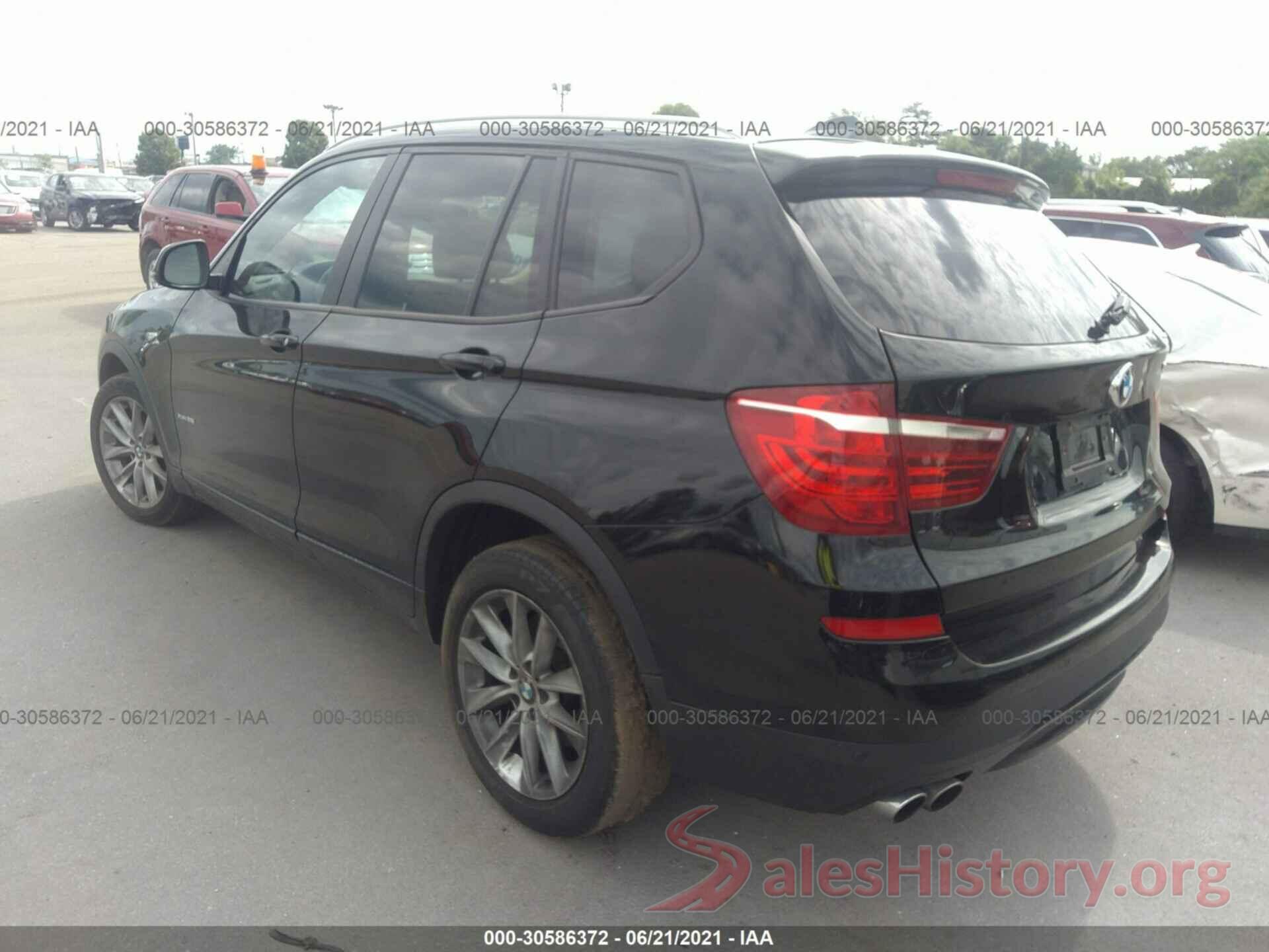 5UXWX9C54G0D71577 2016 BMW X3