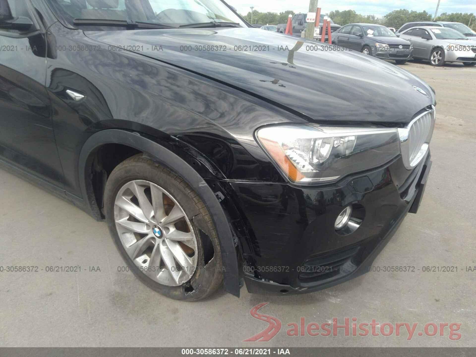 5UXWX9C54G0D71577 2016 BMW X3