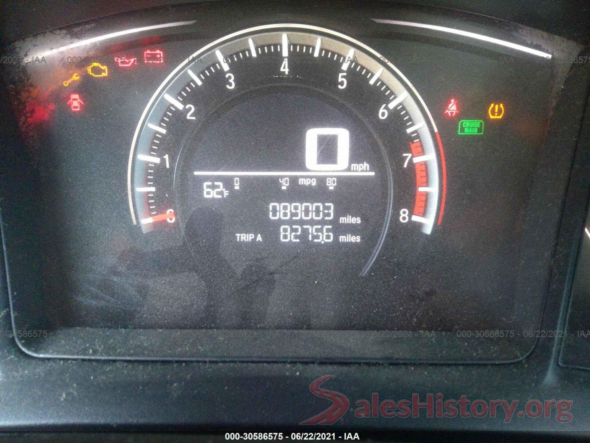 19XFC2E54GE061581 2016 HONDA CIVIC SEDAN