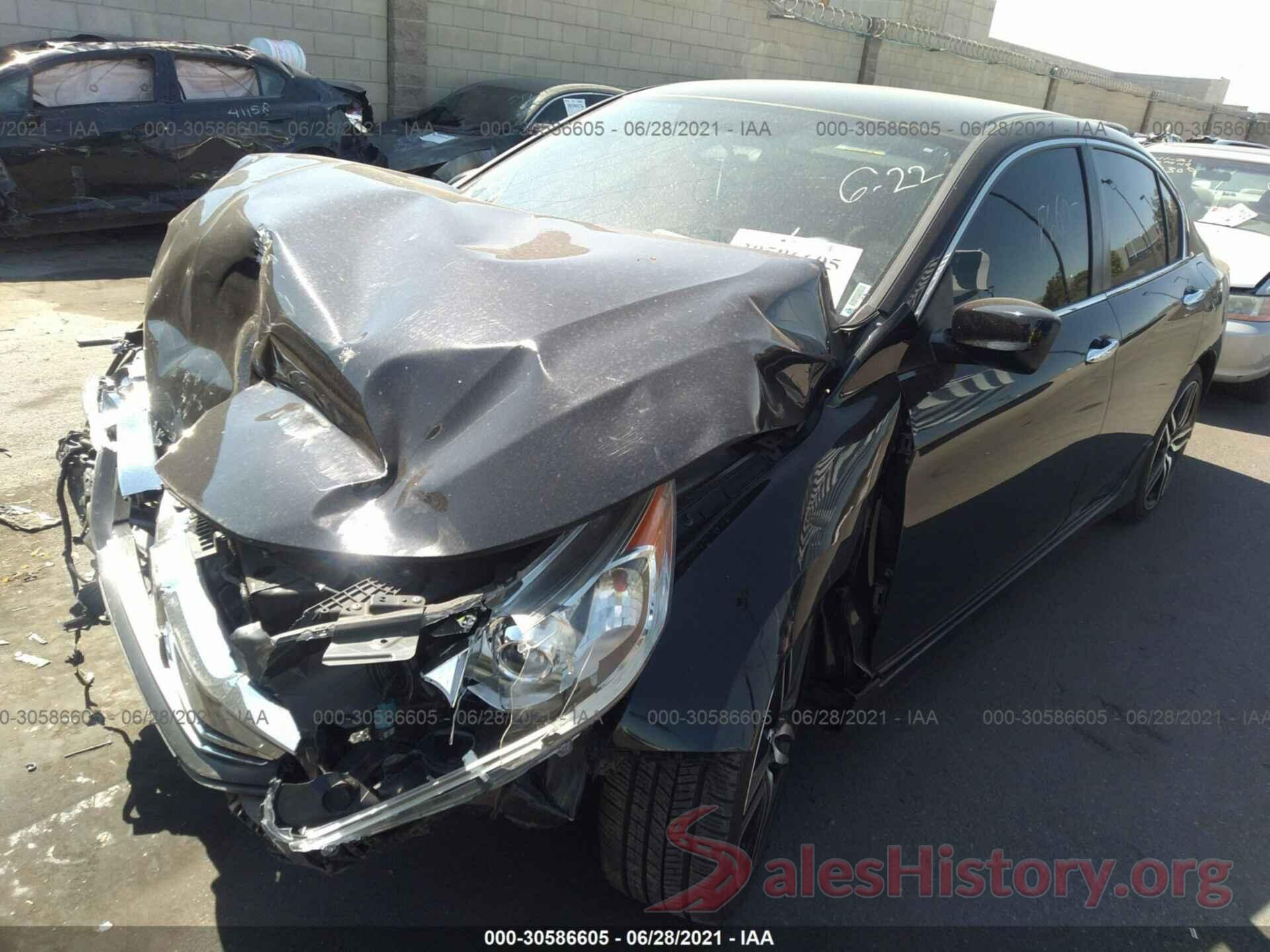 1HGCR2F58HA039329 2017 HONDA ACCORD SEDAN