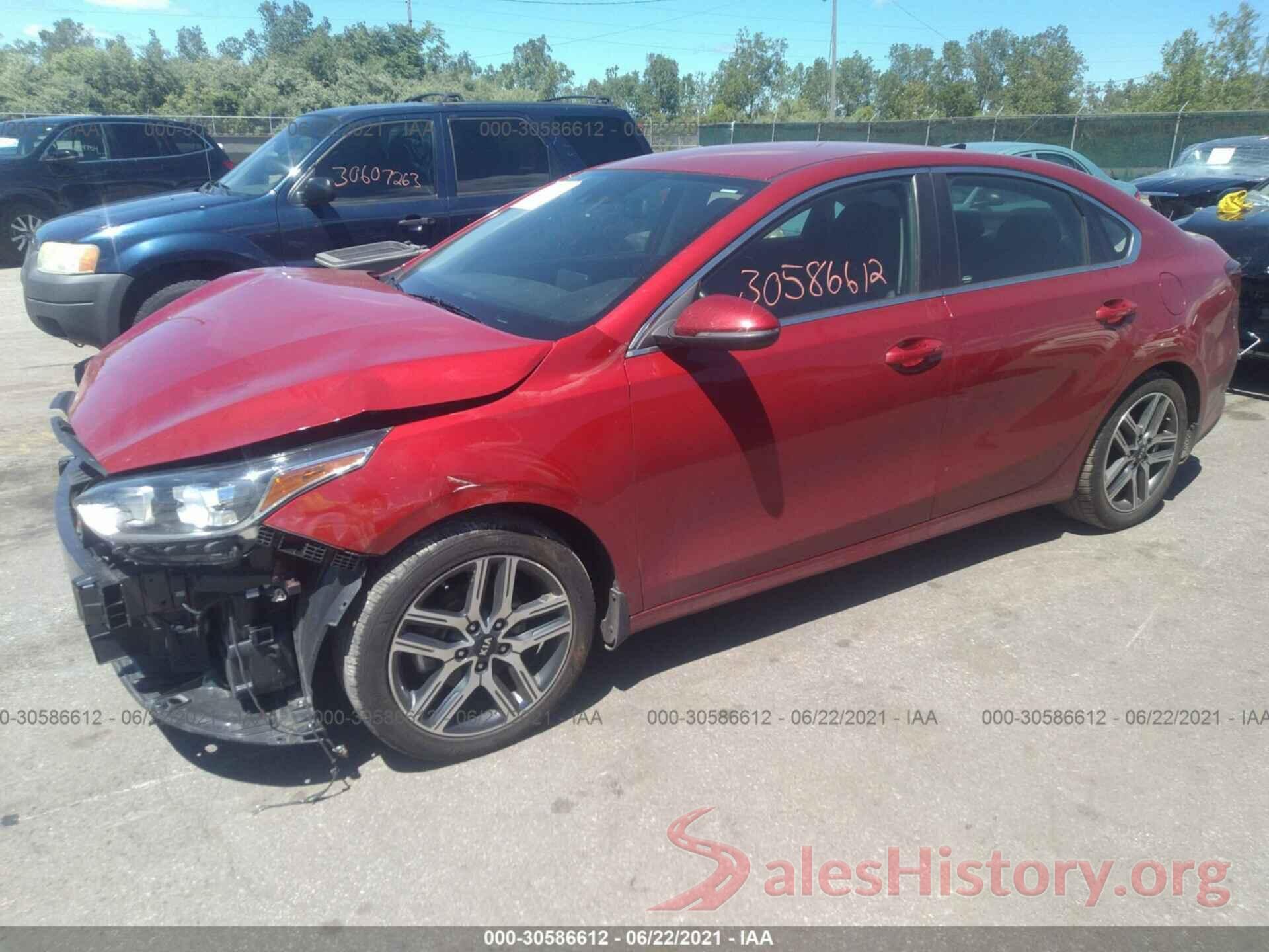 3KPF54ADXKE034784 2019 KIA FORTE