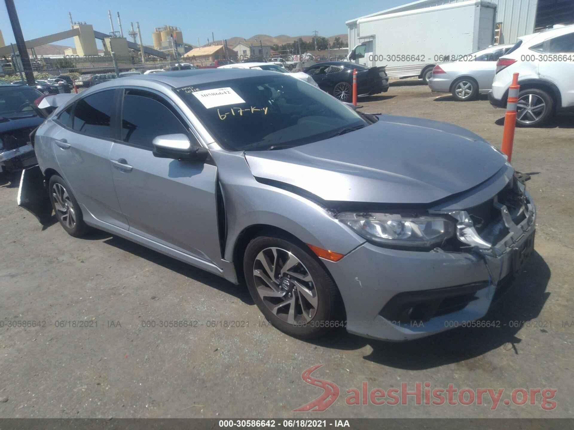 19XFC2F7XGE232687 2016 HONDA CIVIC SEDAN