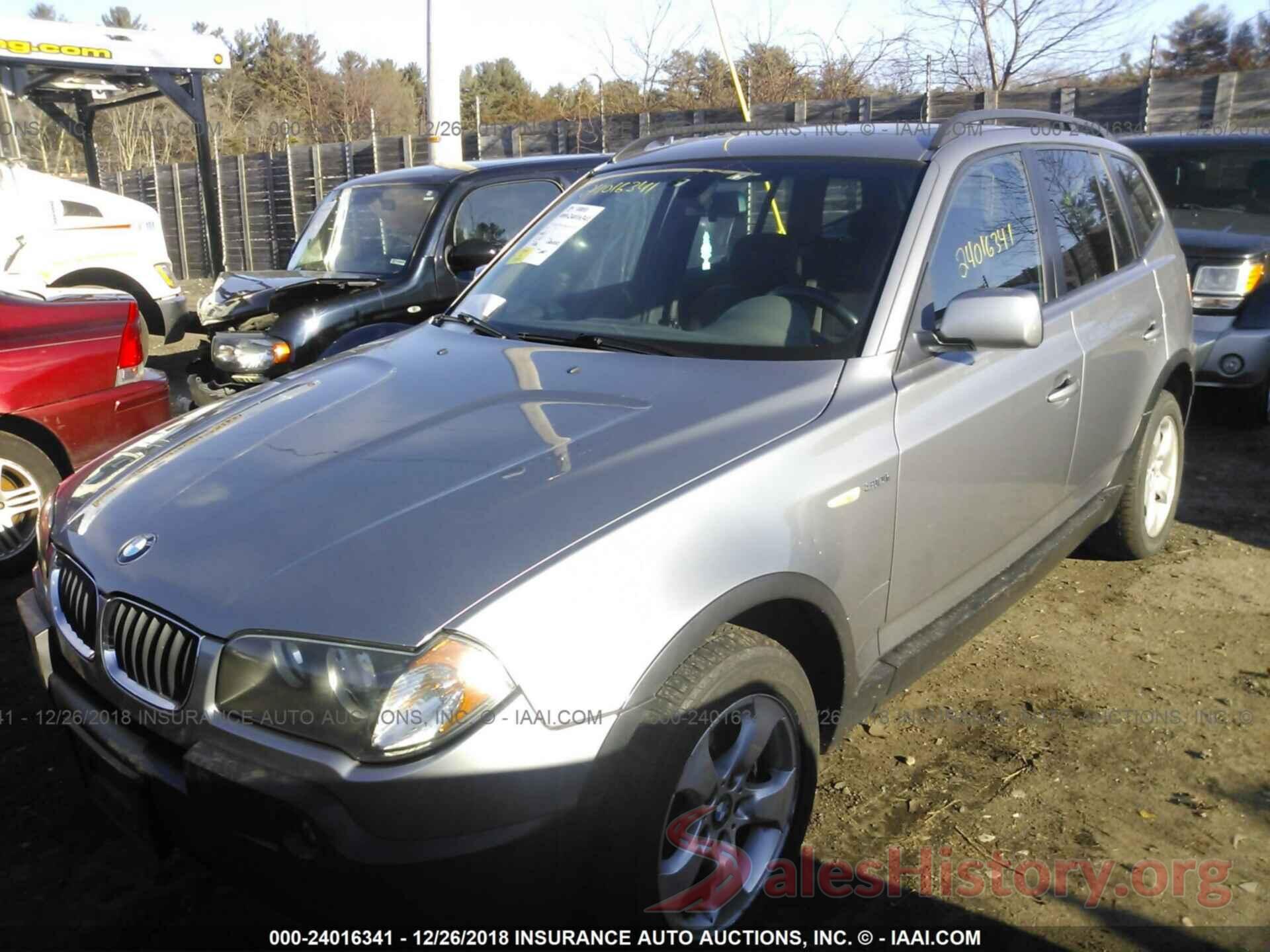 1GNSKSKD6MR327607 2004 BMW X3