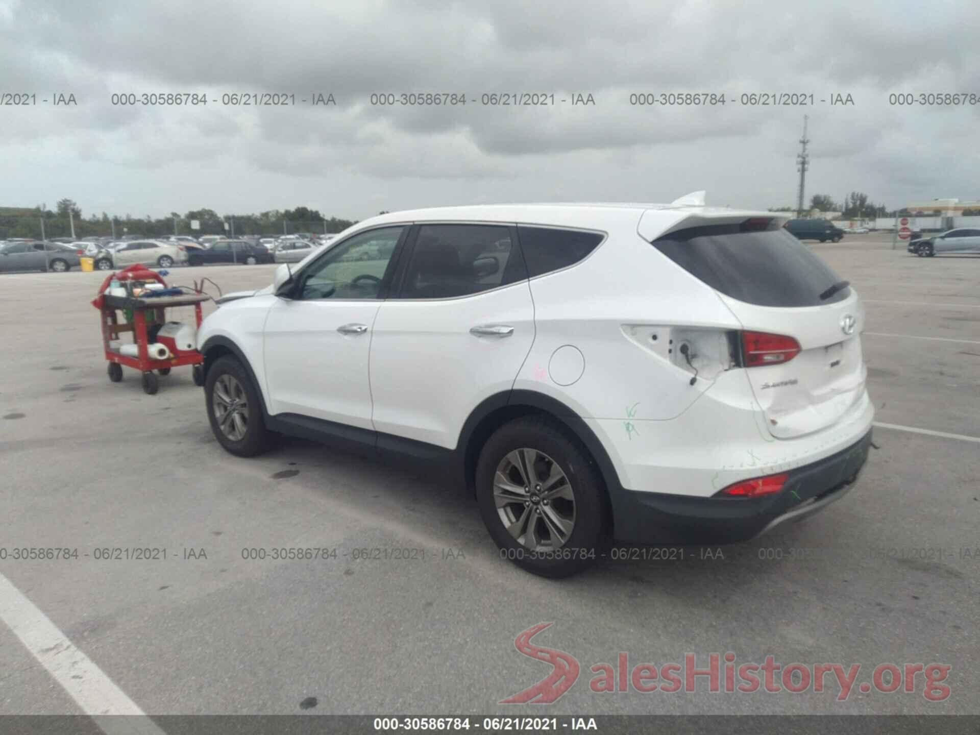 5XYZT3LB3GG363071 2016 HYUNDAI SANTA FE SPORT