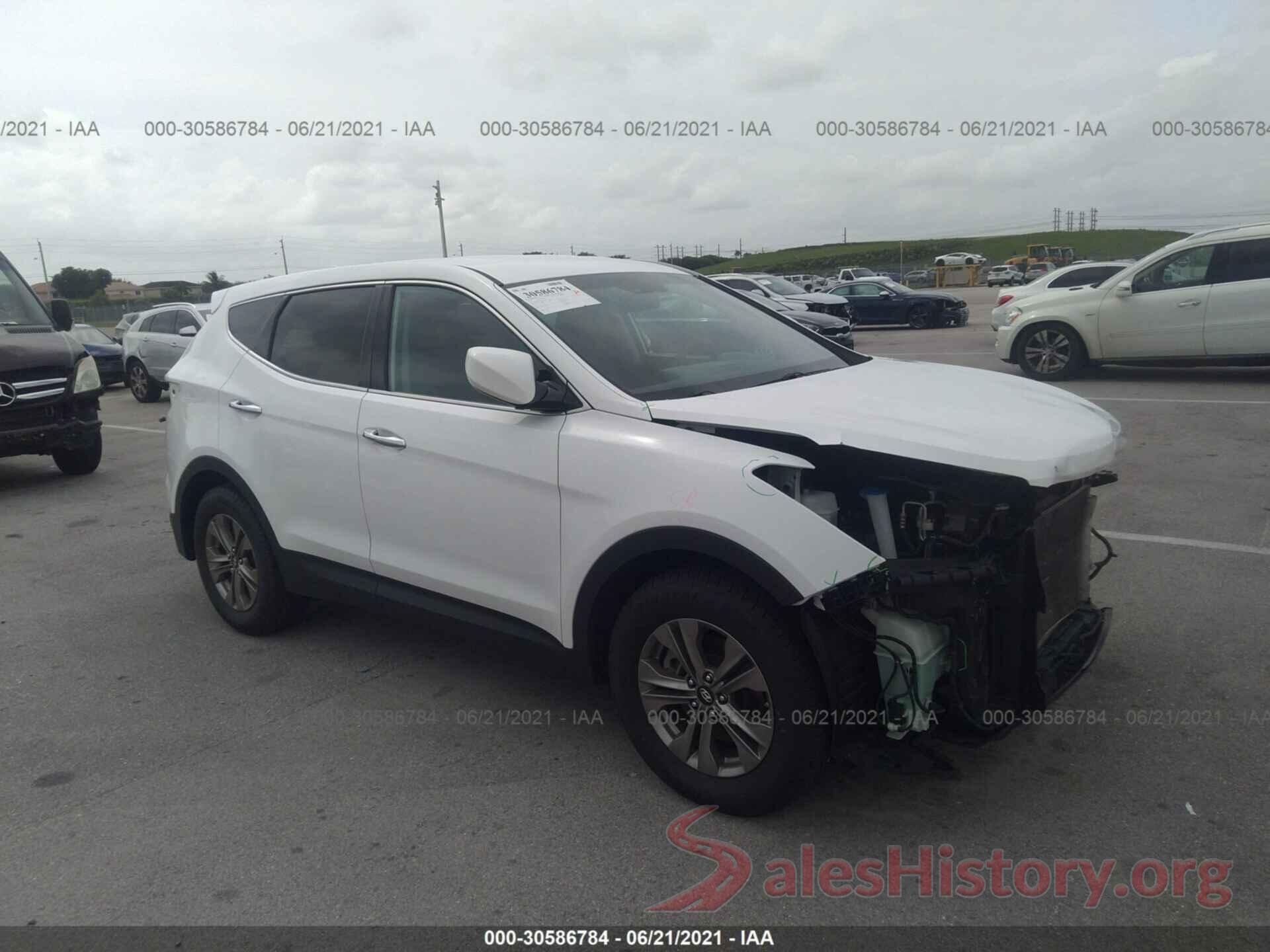 5XYZT3LB3GG363071 2016 HYUNDAI SANTA FE SPORT