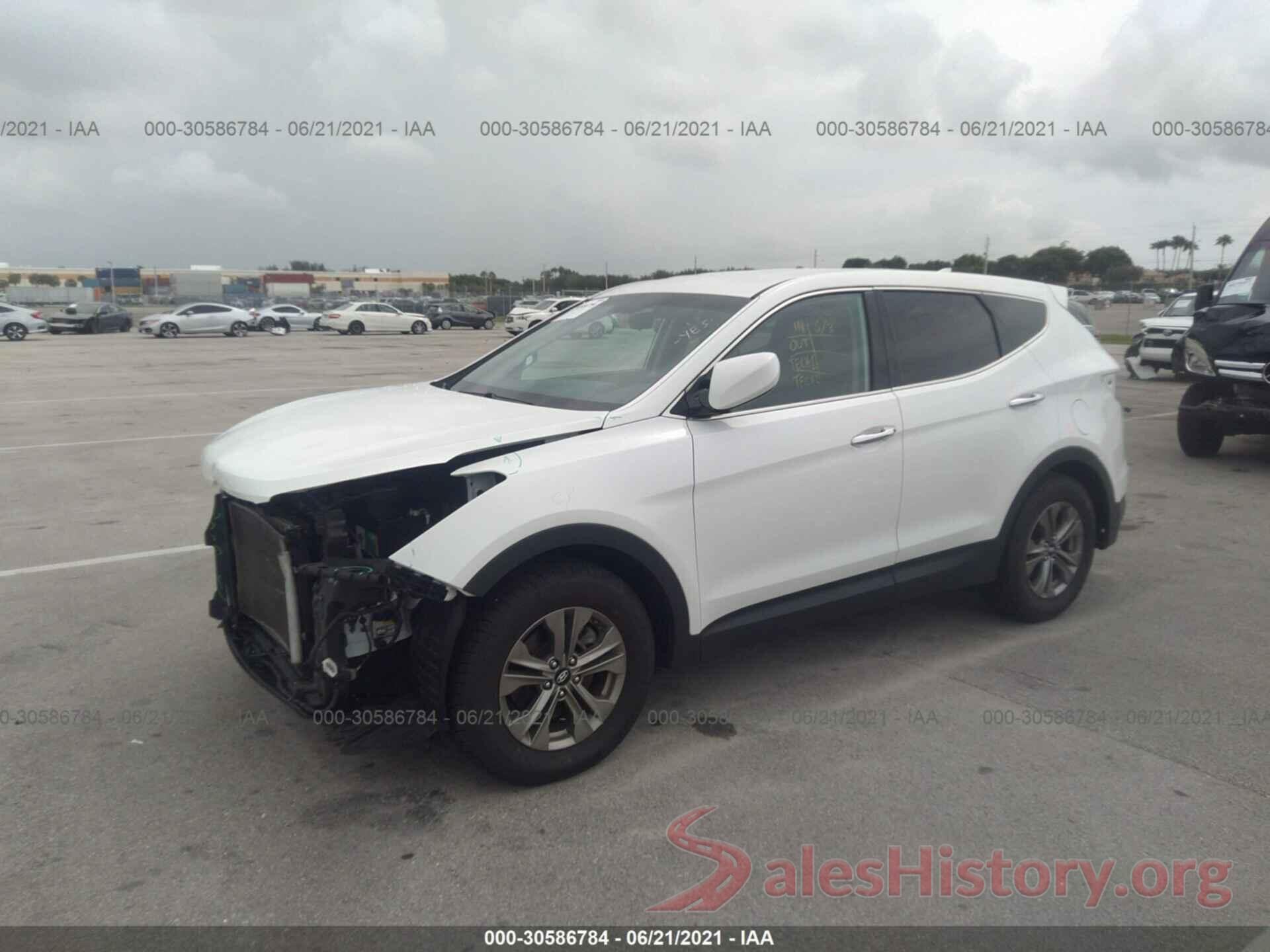 5XYZT3LB3GG363071 2016 HYUNDAI SANTA FE SPORT