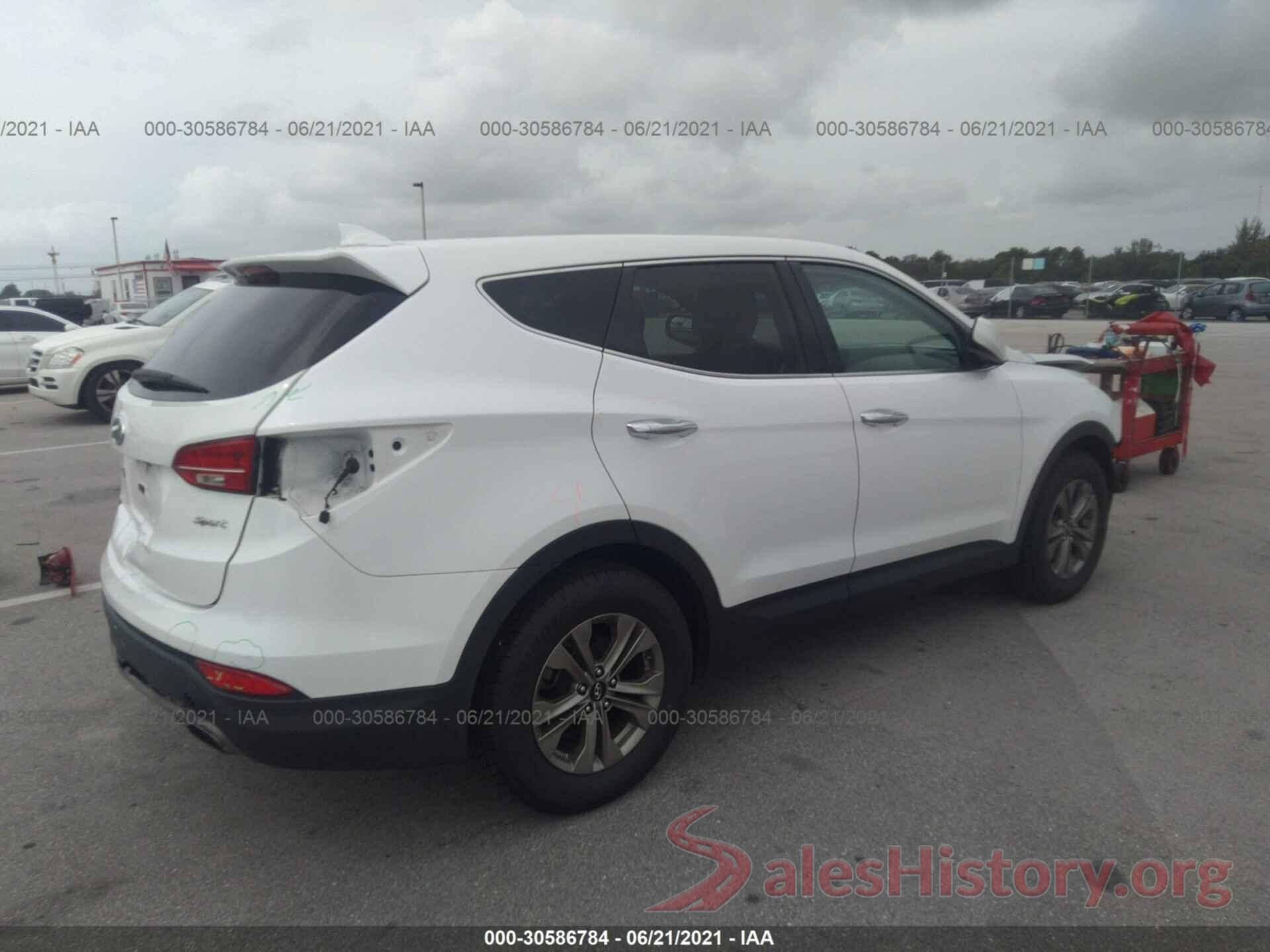 5XYZT3LB3GG363071 2016 HYUNDAI SANTA FE SPORT