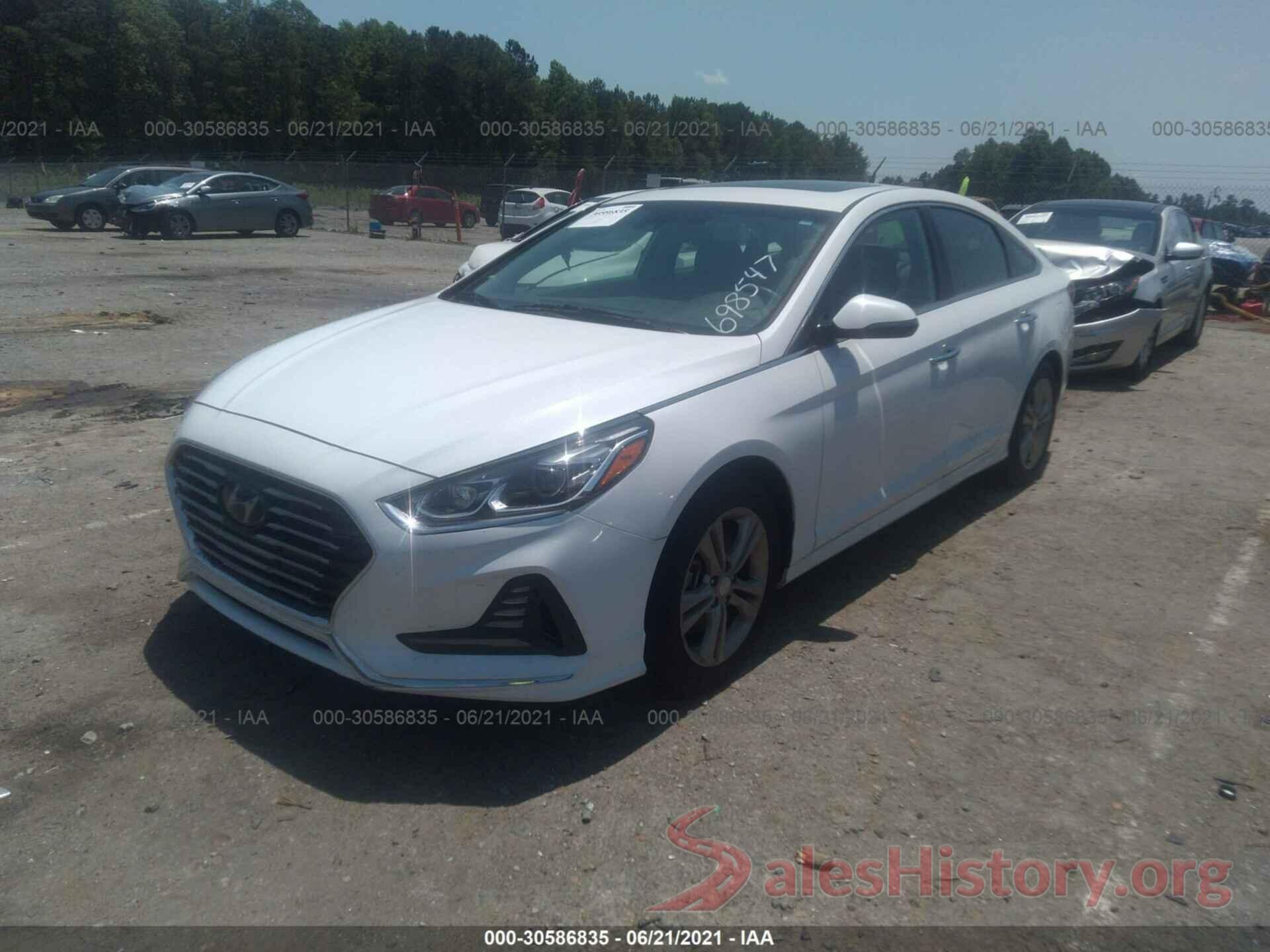 5NPE34AFXJH698547 2018 HYUNDAI SONATA