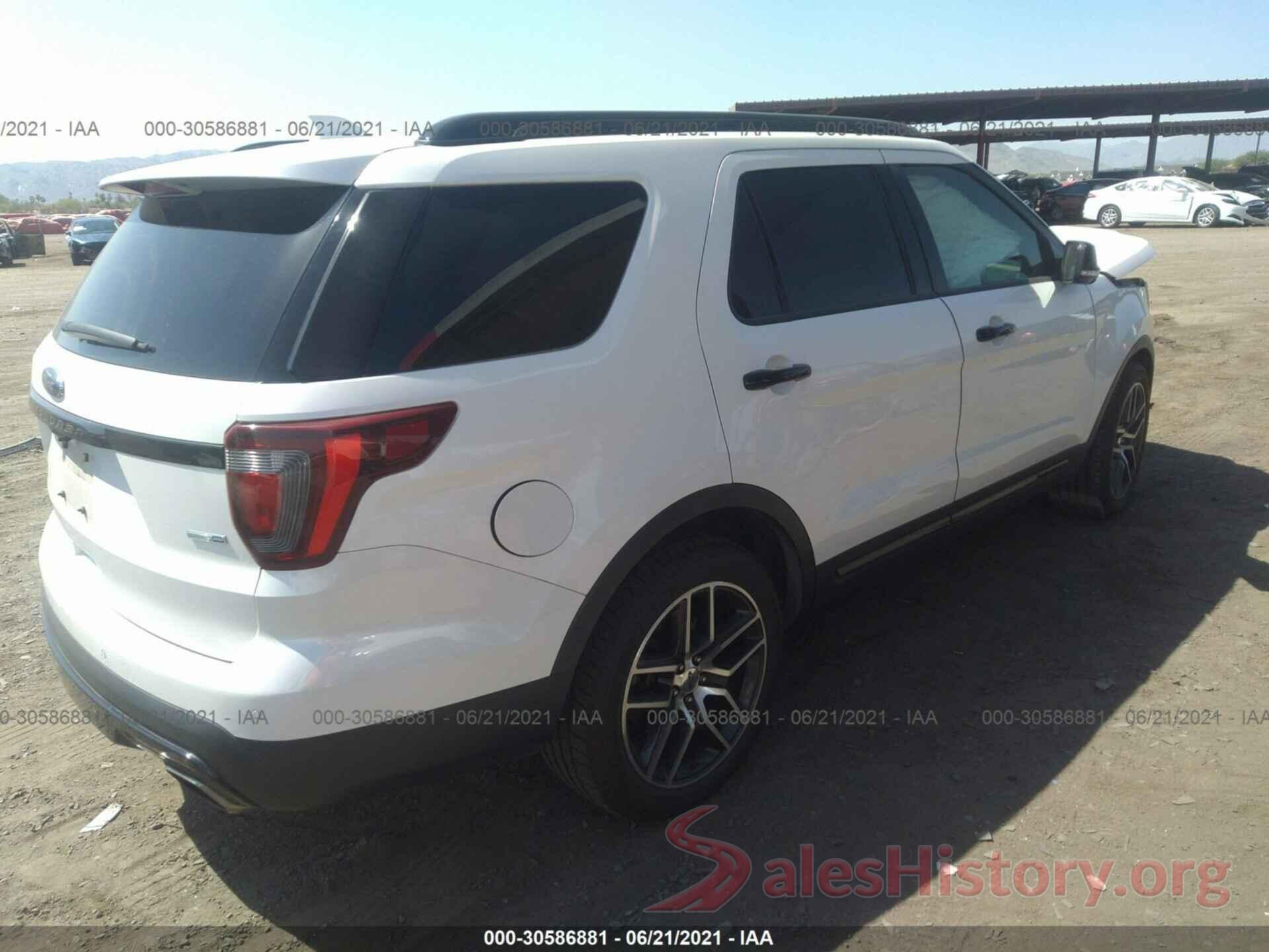 1FM5K8GT0GGC69451 2016 FORD EXPLORER